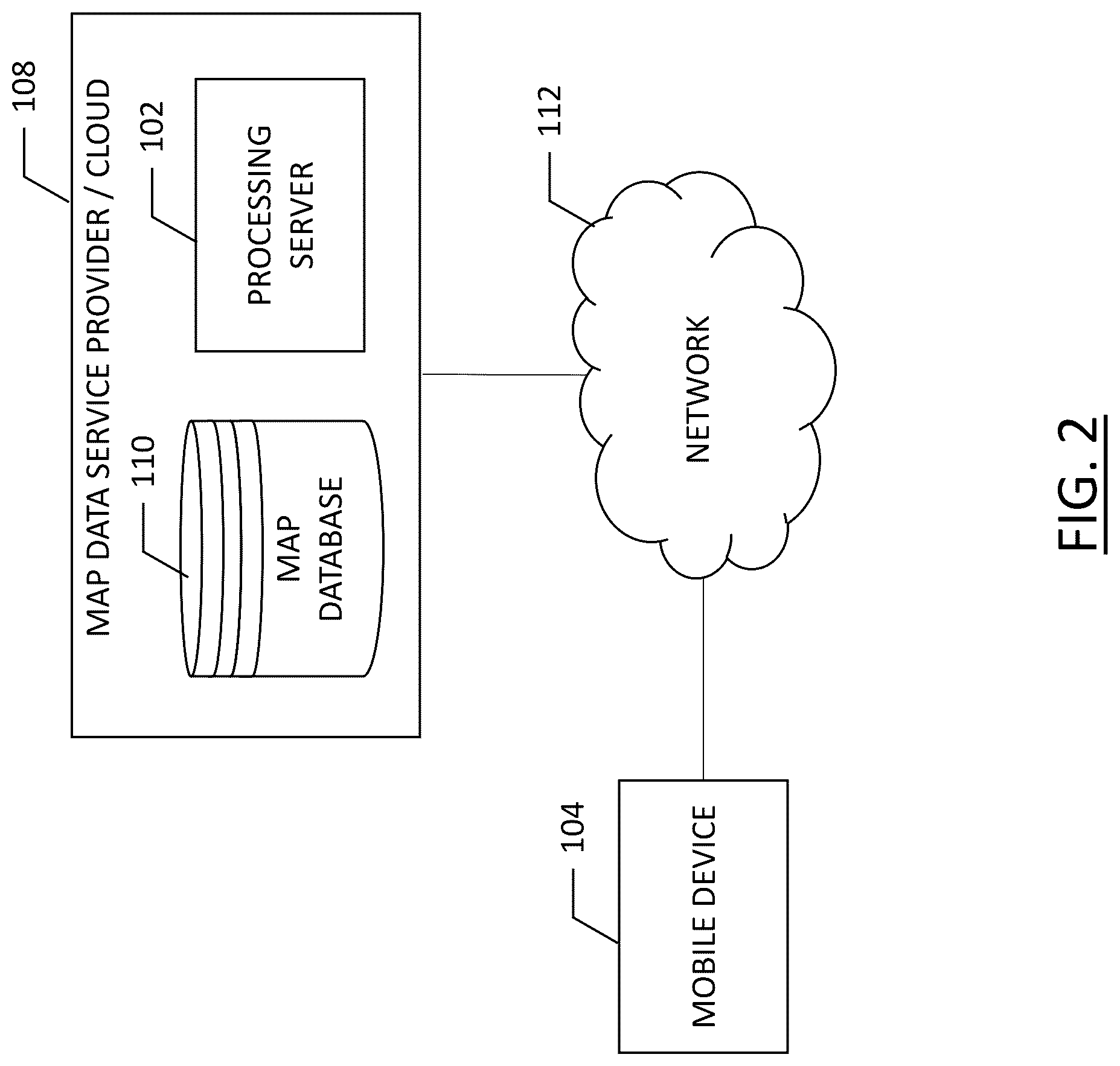 Patent US12326342 Figure 2 – Method, apparatus and computer program product for lane level toll plaza congestion modeling