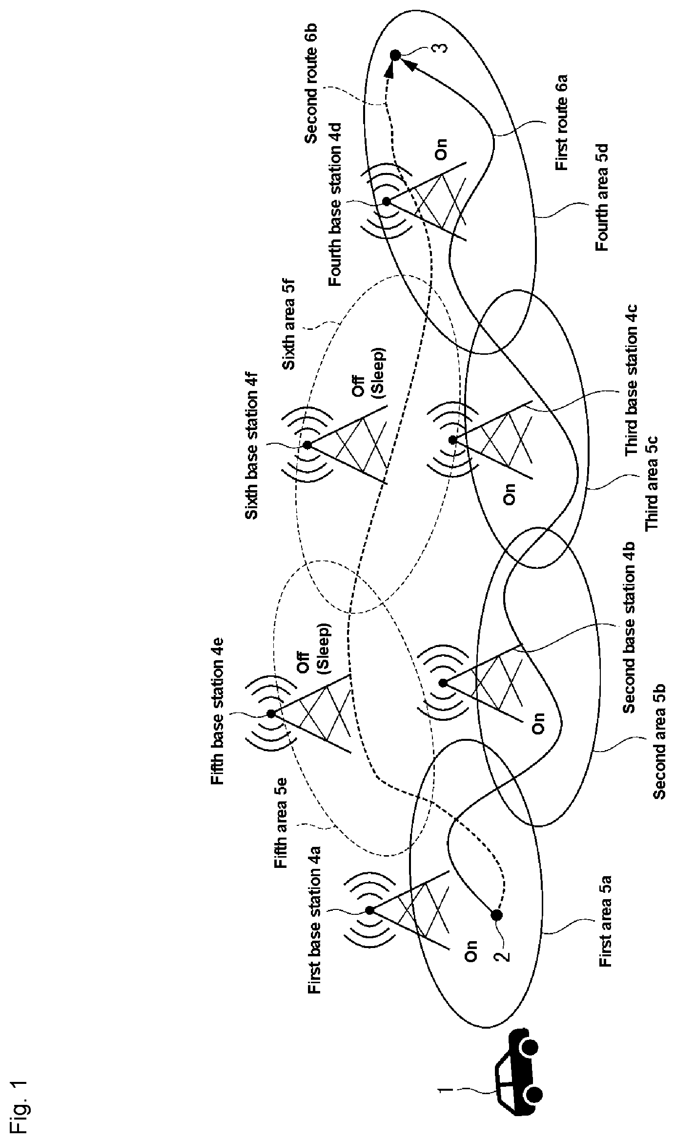 Patent US12326343 Figure 1 – Dynamic changing of navigation based on user's predicted future traffic demand