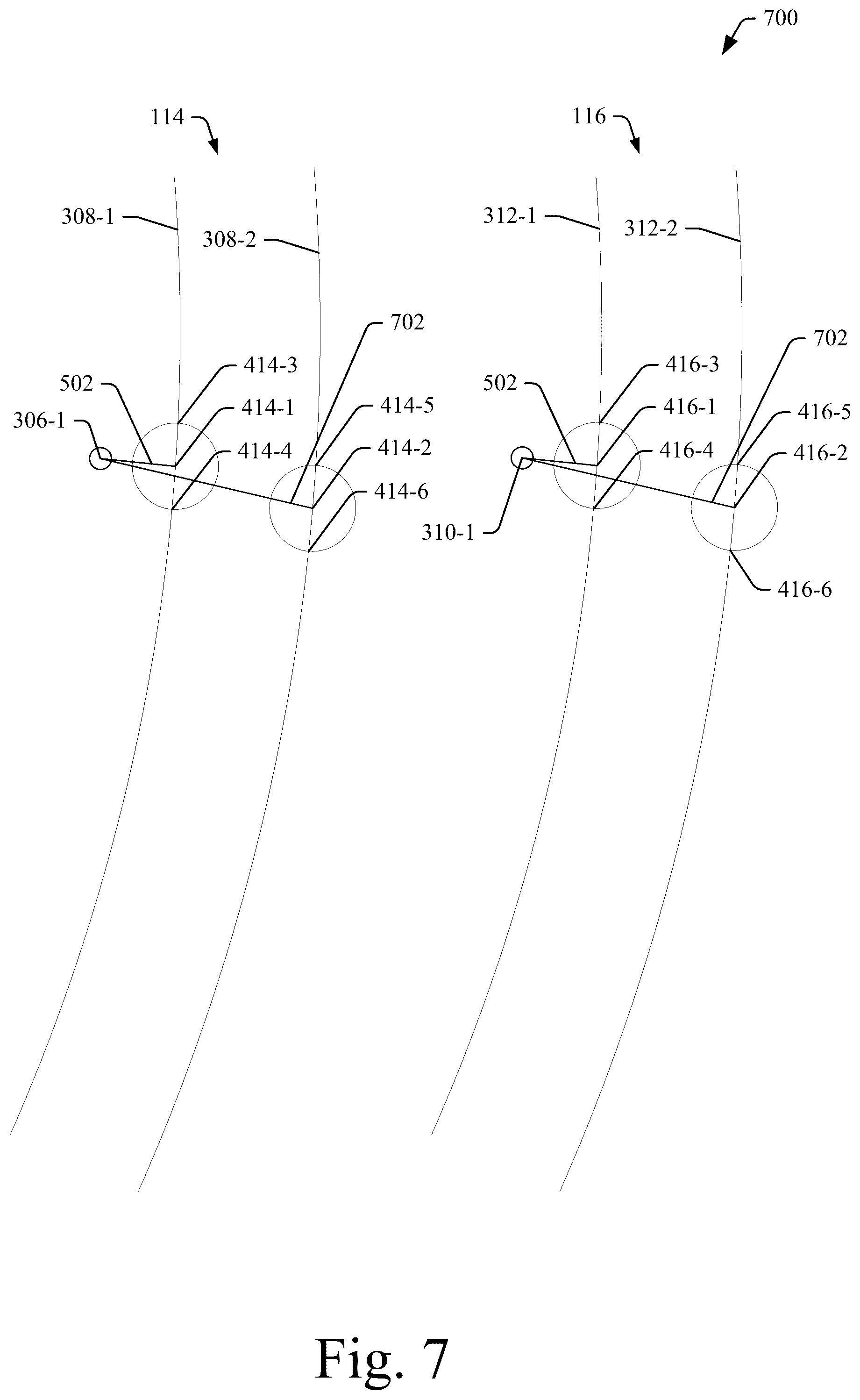 Patent US12326345 Figure 7 – Pose correction based on landmarks and barriers