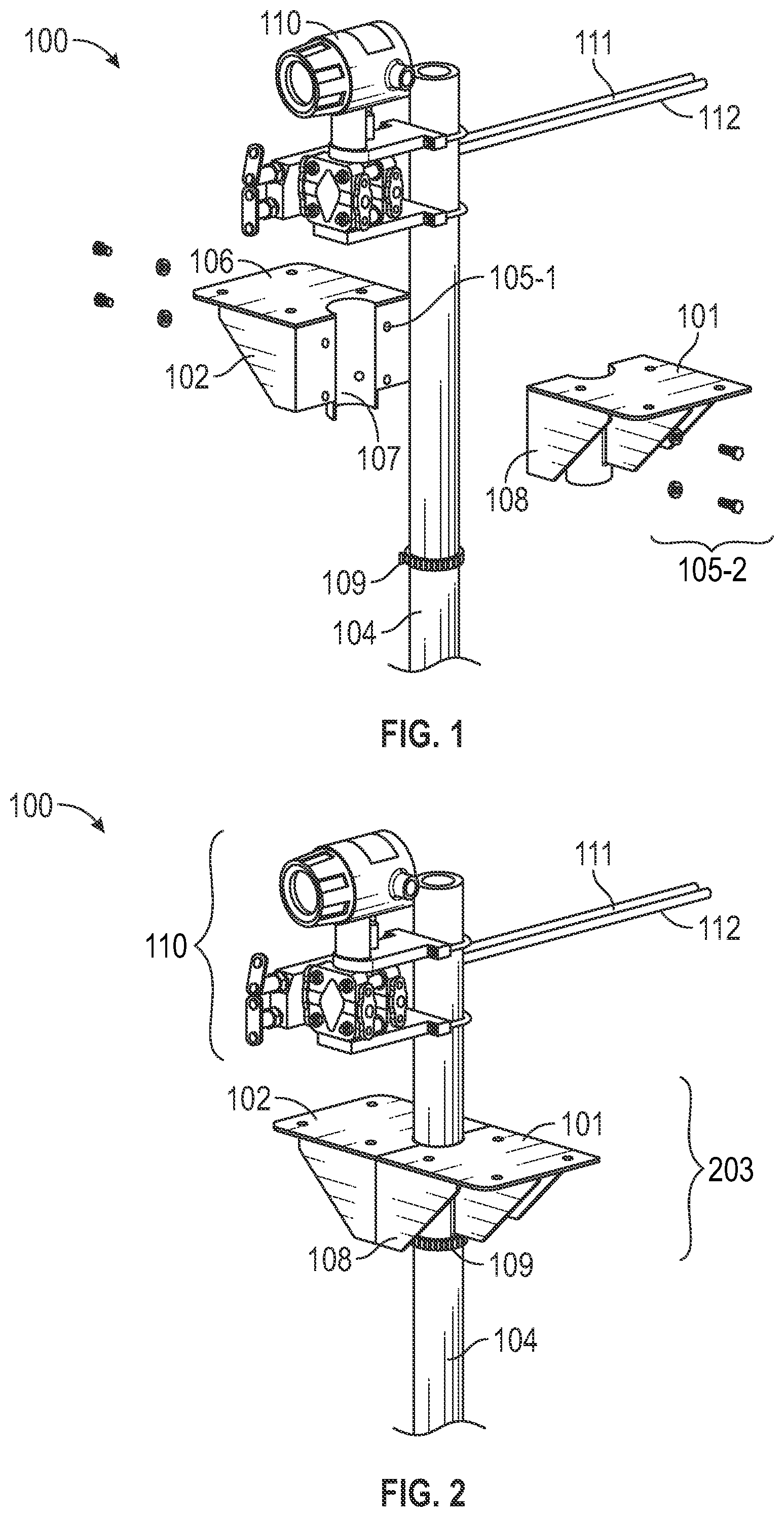 Patent US12326348 Figure 1 – Instrument enclosure