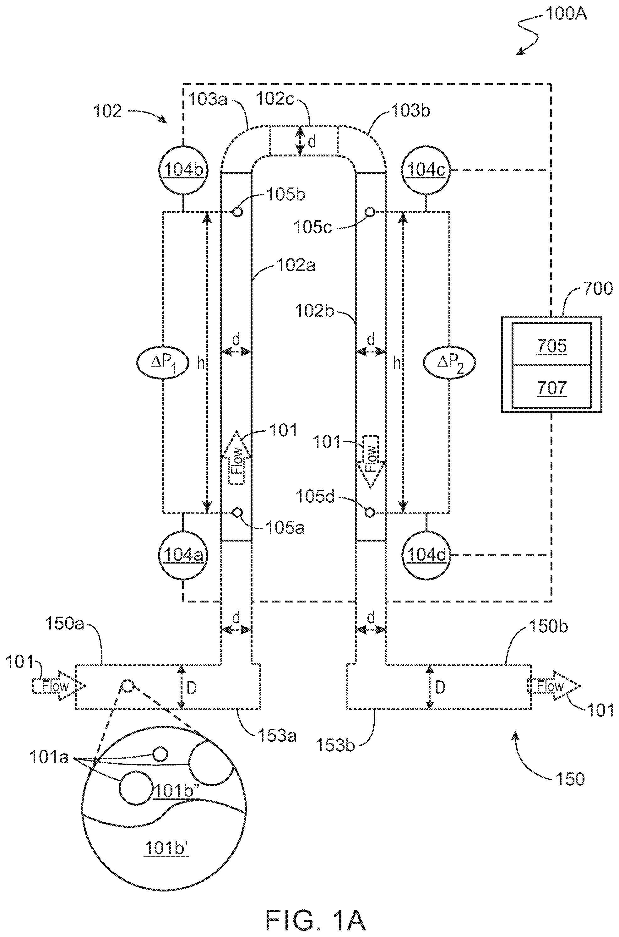 Patent US12326353 Figure 1 – Measuring flow rates of multiphase fluids