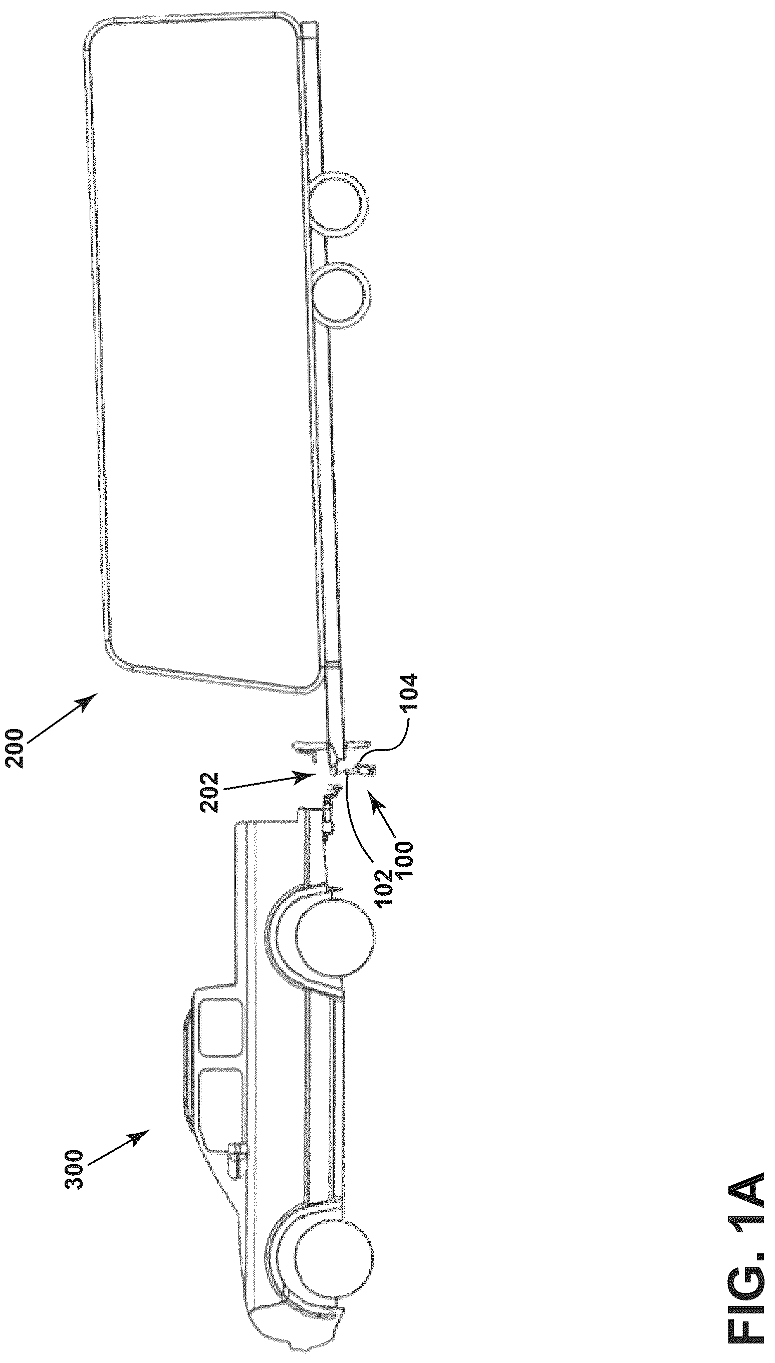 Patent US12326355 Figure 1 – System and method for measuring weights of vehicles and trailers
