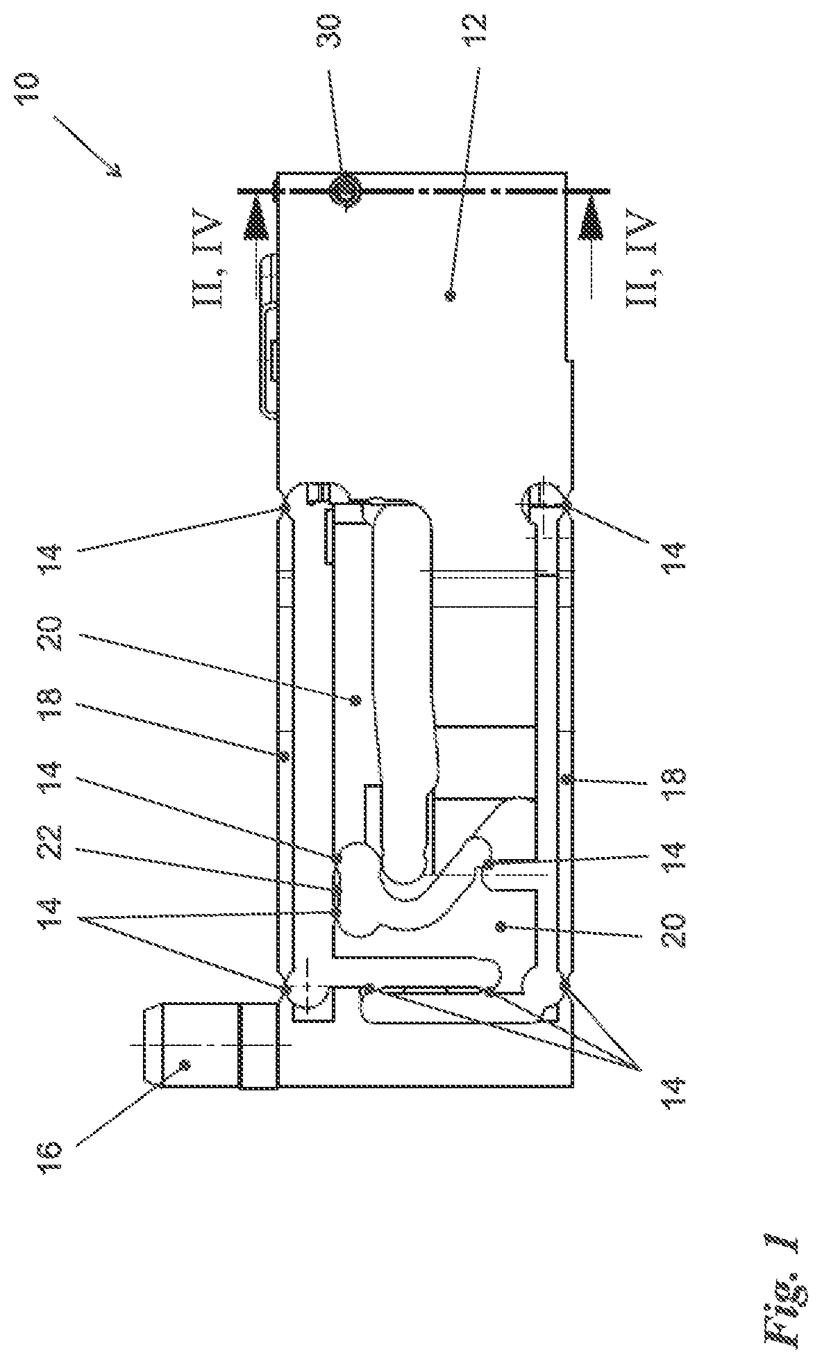 Patent US12326357 Figure 1 – Method of manufacturing a weighing system, gravimetric measuring device and method of operating the same