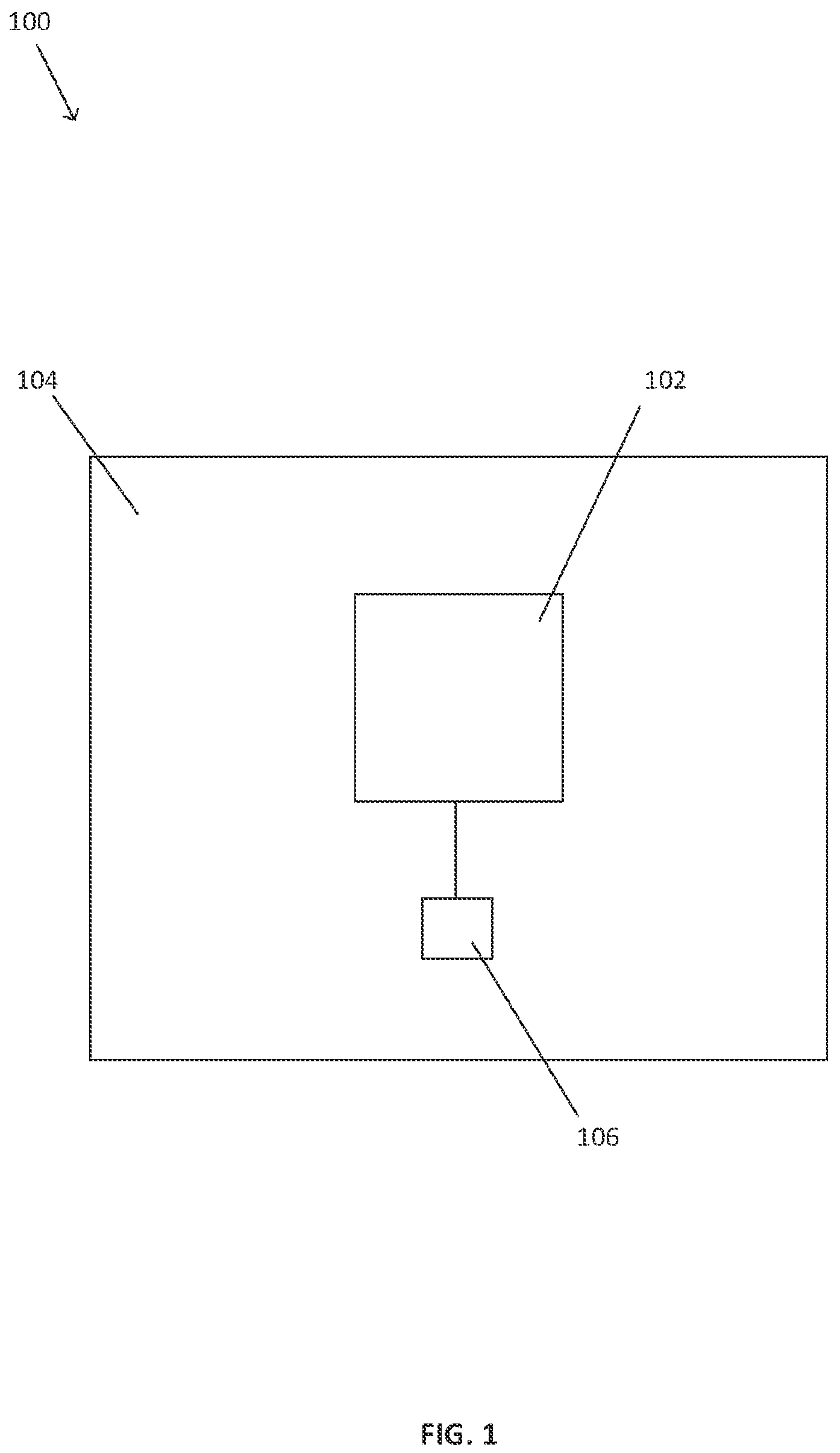 Patent US12326360 Figure 1 – Sensing system for the detection of electromagnetic radiation on an electronic device