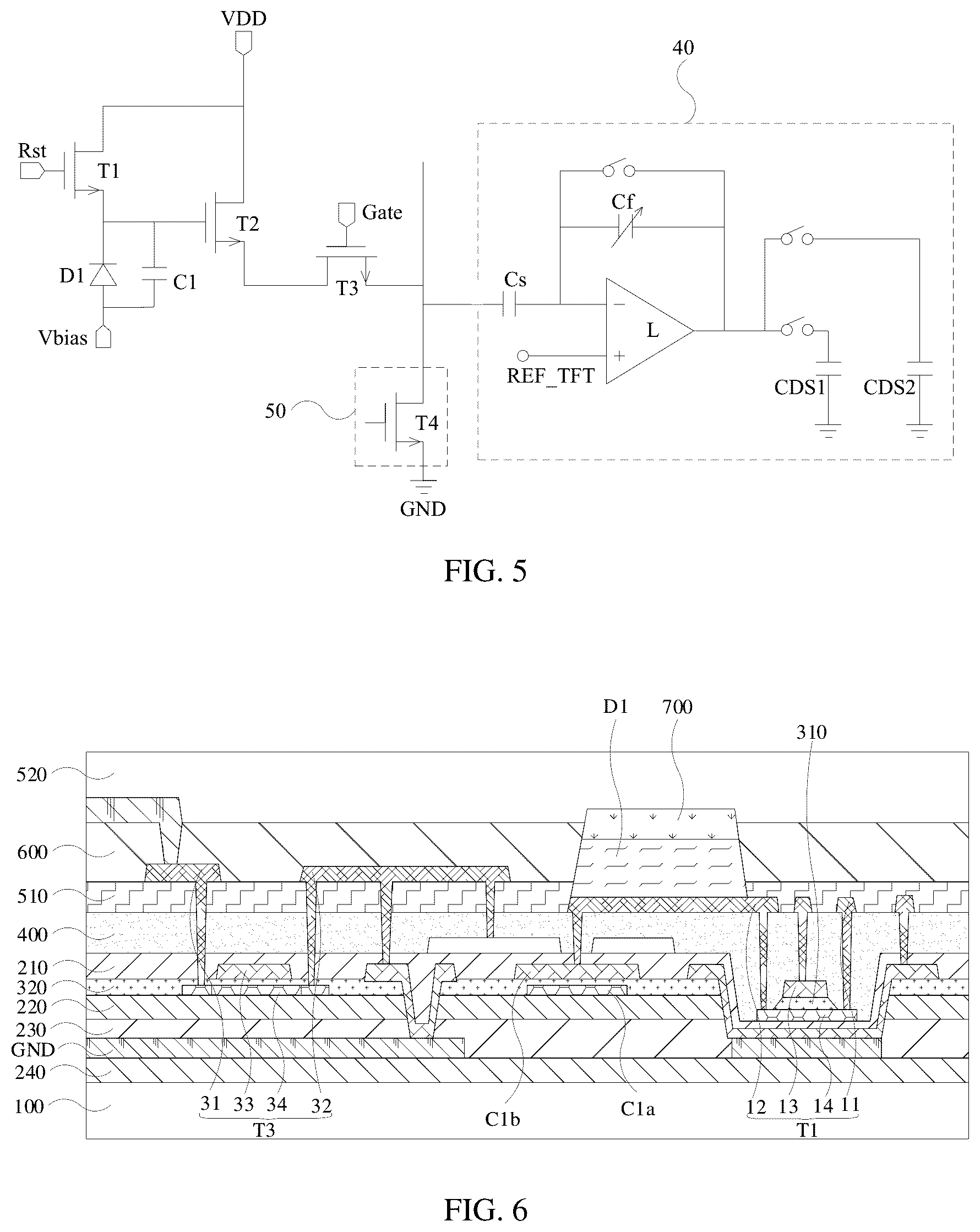 Patent US12326361 Figure 4 – Photosensitive circuit structure and optical device