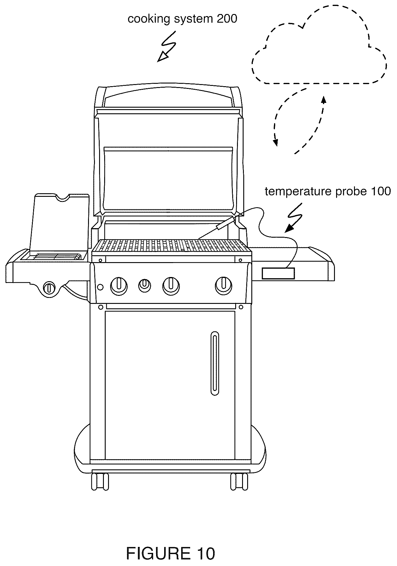 Patent US12326373 Figure 10 – System and method for temperature determination