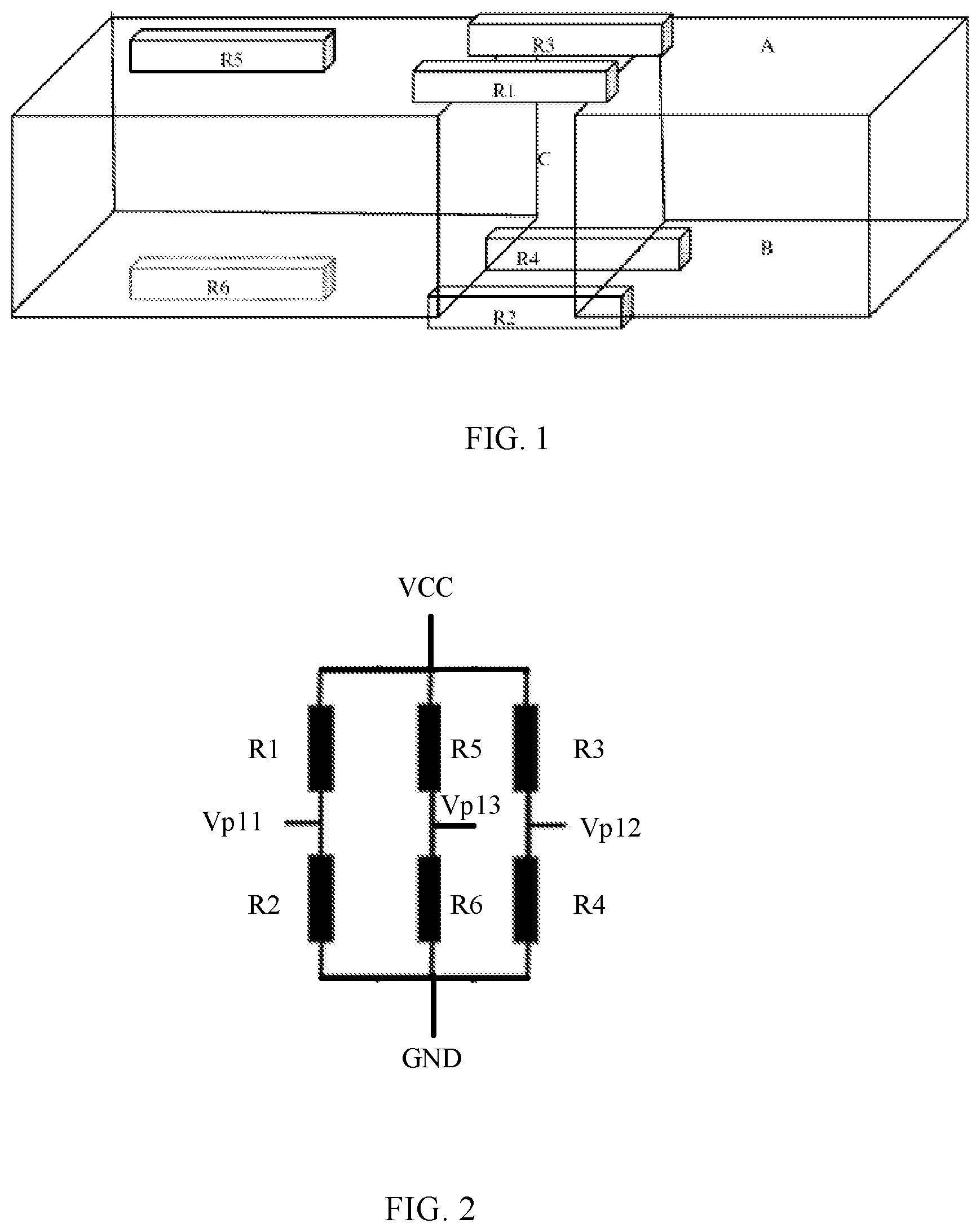 Patent US12326374 Figure 1 – Pressure sensor and electronic device