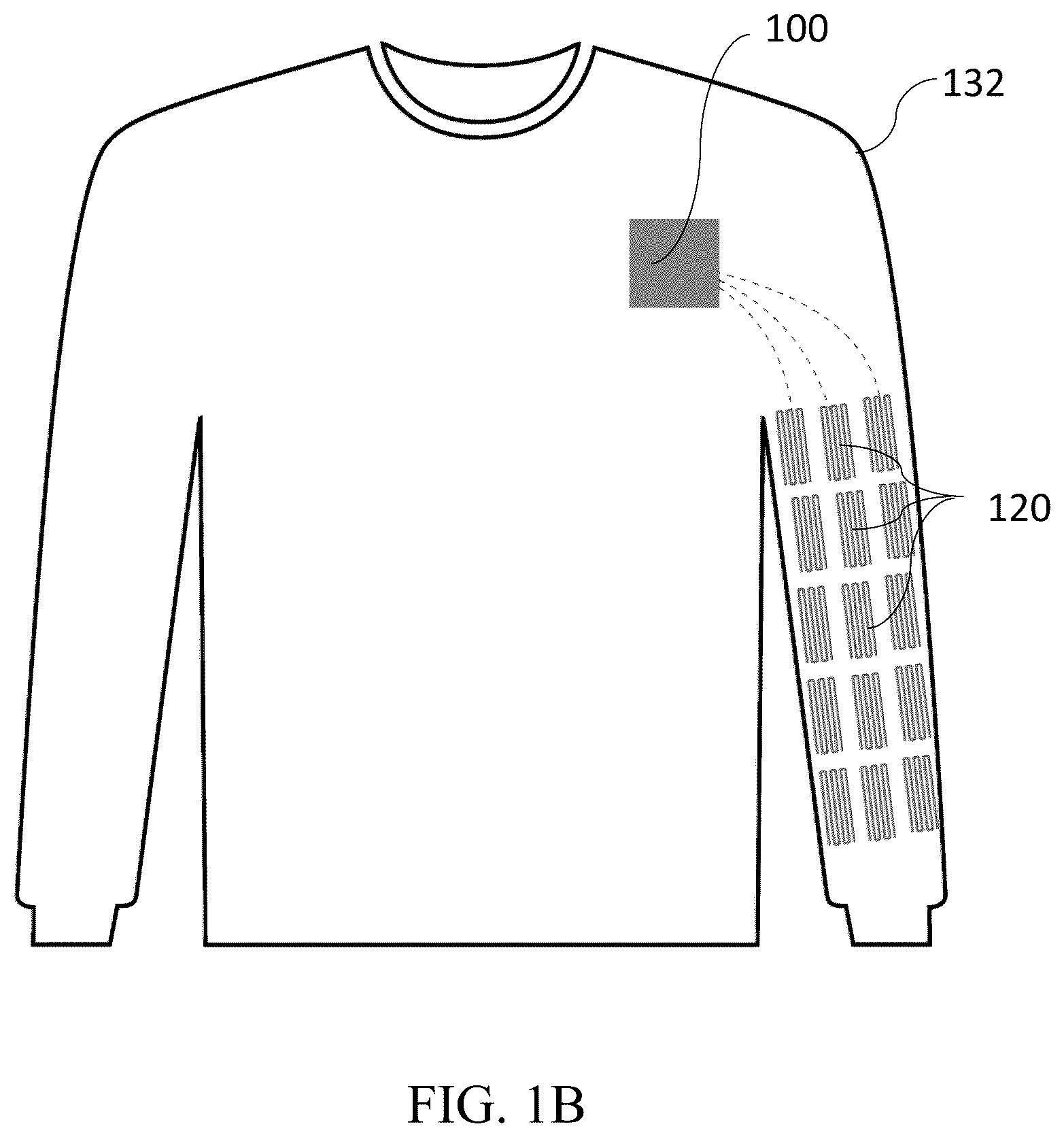 Patent US12326378 Figure 2 – Injury detection wearable system