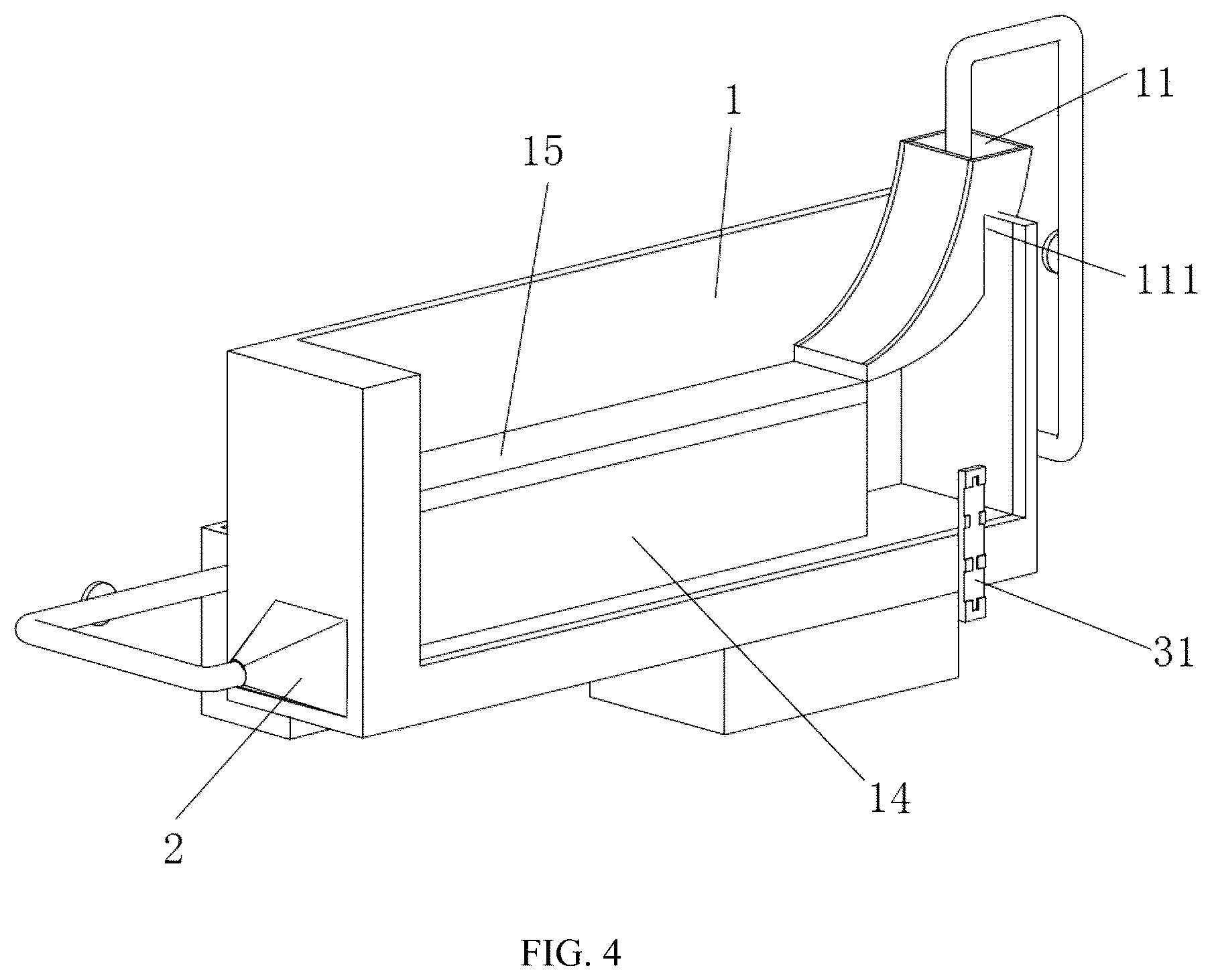 Patent US12326383 Figure 4 – Apparatus and method for leaching toxic substances from inorganic binder-stabilized solid waste materials