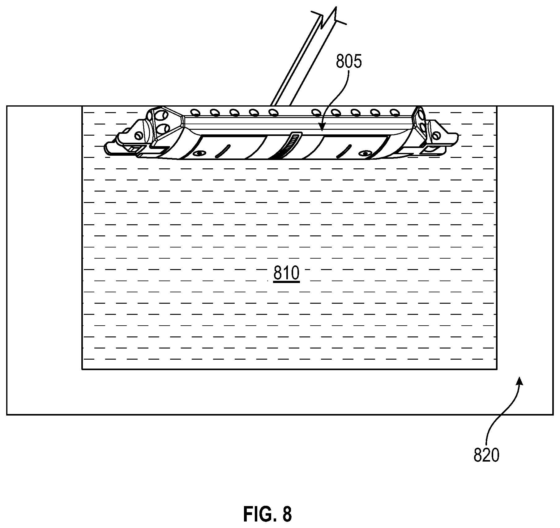 Patent US12326389 Figure 8 – Combined processing of borehole imagers and dielectric tools