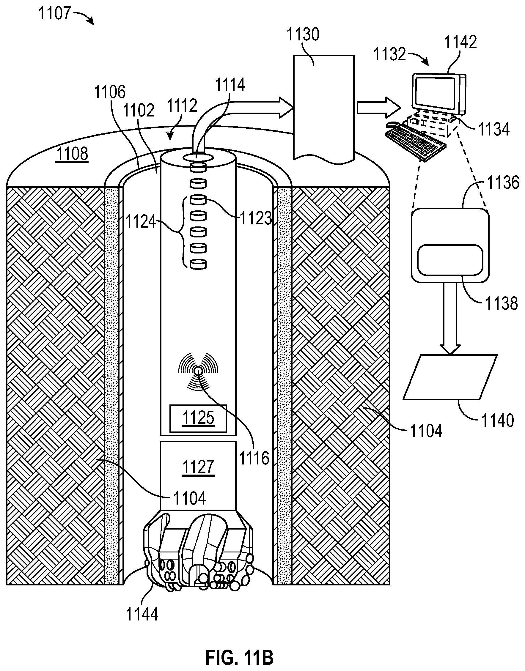 Patent US12326389 Figure 12 – Combined processing of borehole imagers and dielectric tools