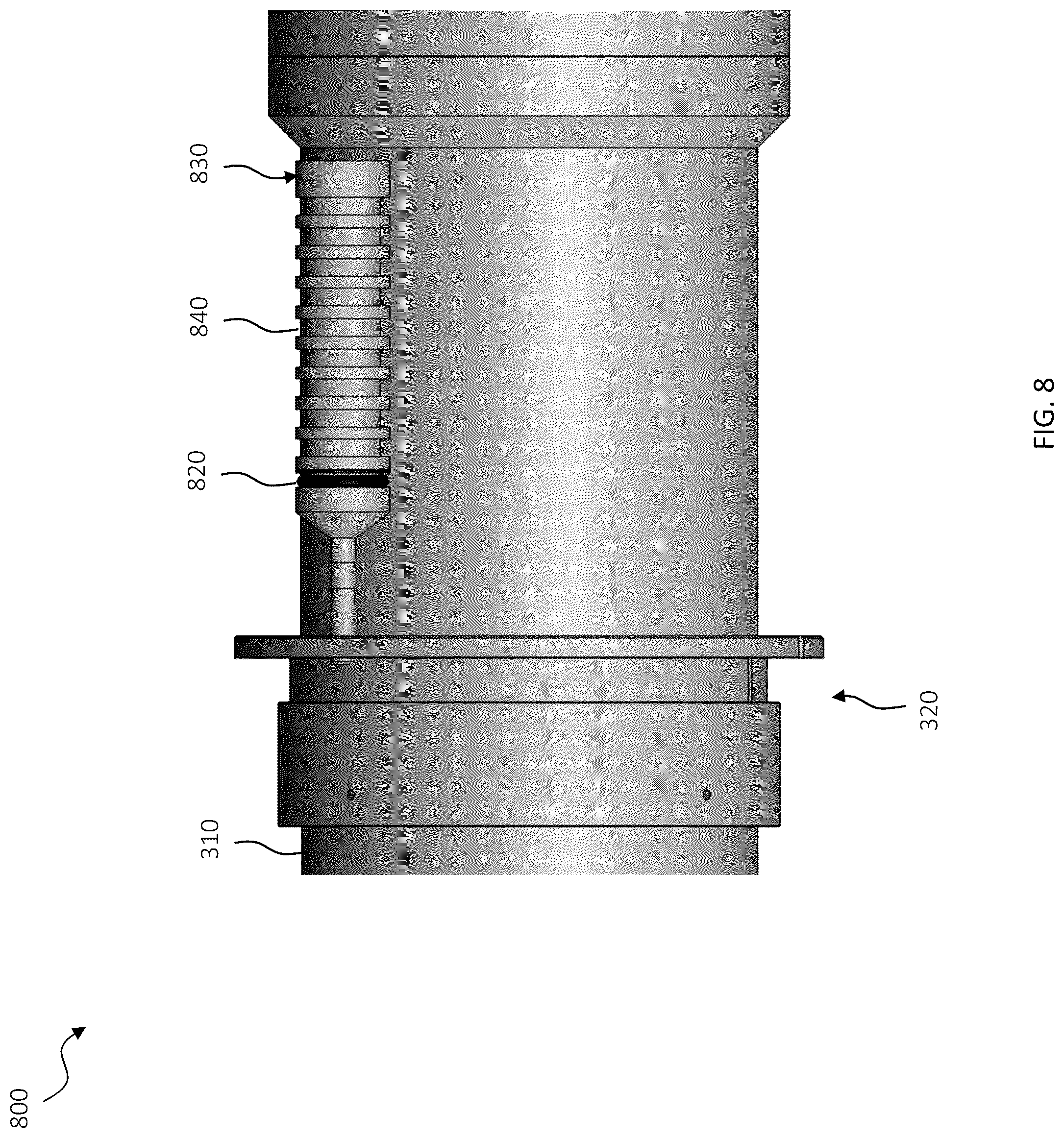 Patent US12326395 Figure 12 – Material test sub including one or more grooves or pockets for downhole environmental exposure