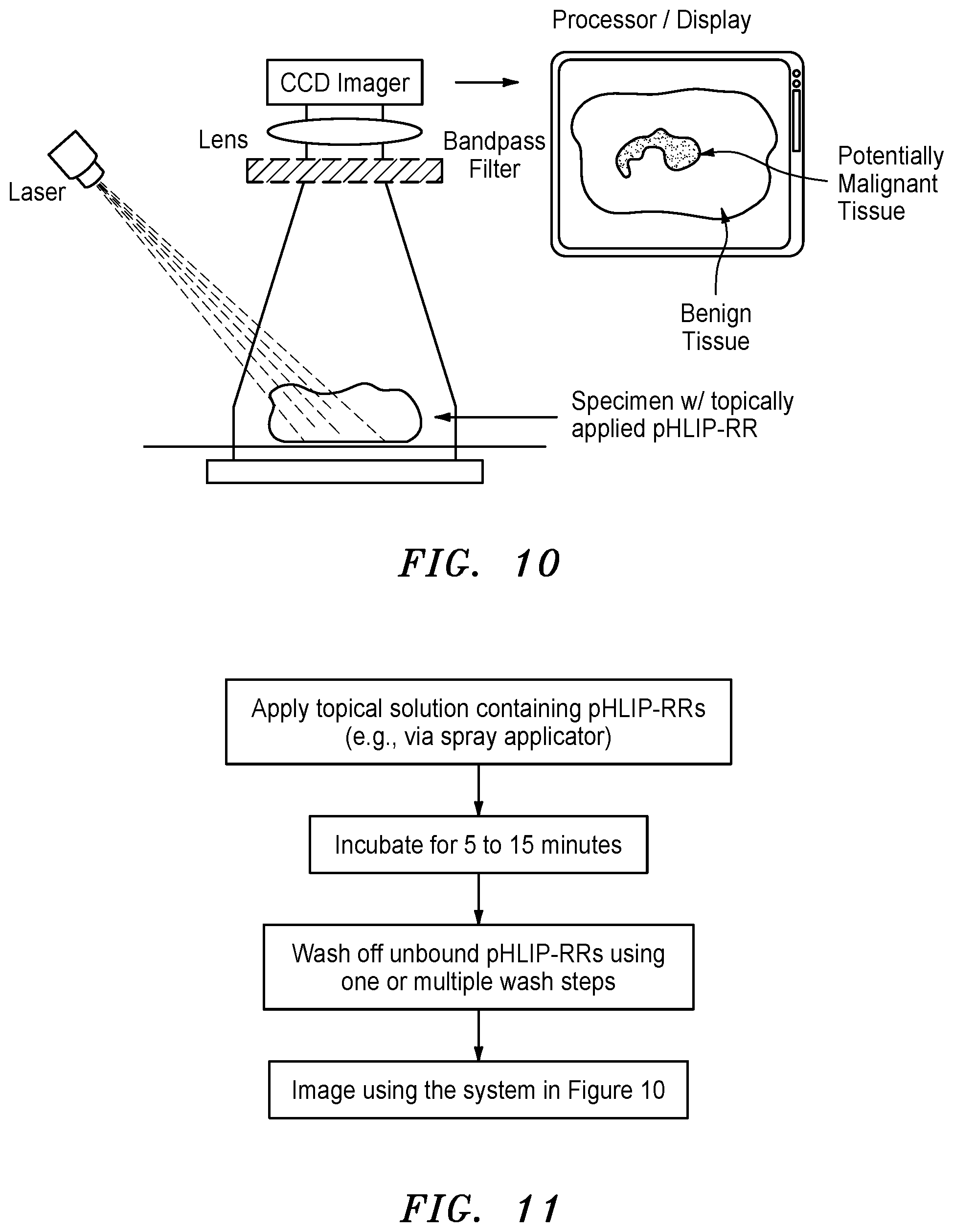 Patent US12326404 Figure 5 – Method and system for detecting cancerous tissue and tumor margin using raman spectroscopy