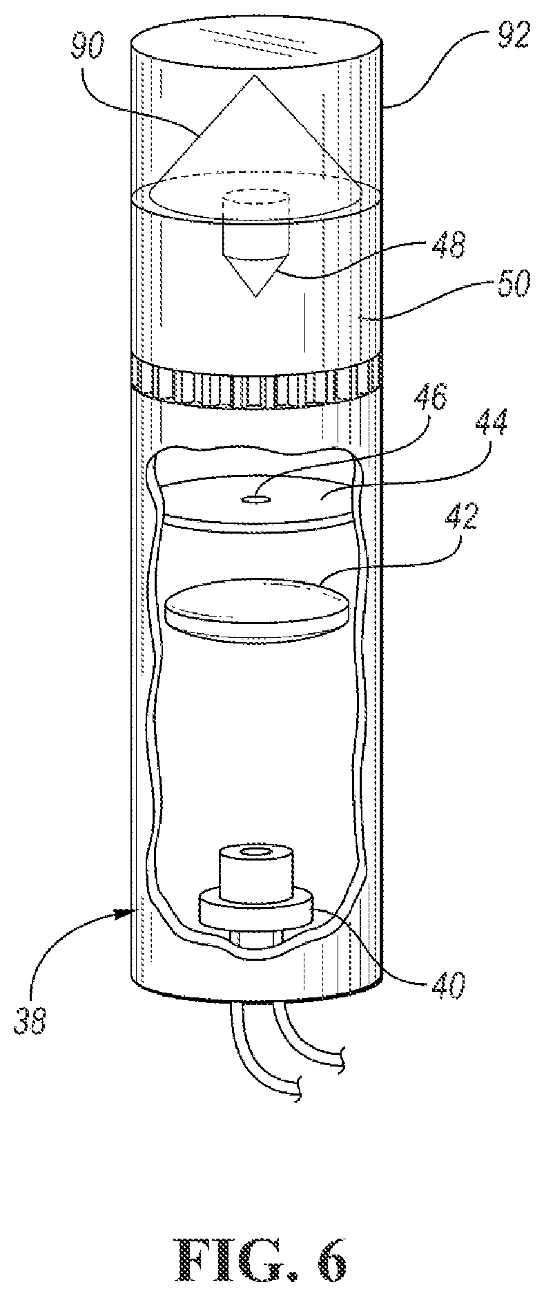 Patent US12326406 Figure 4 – Inspection system for manufactured components