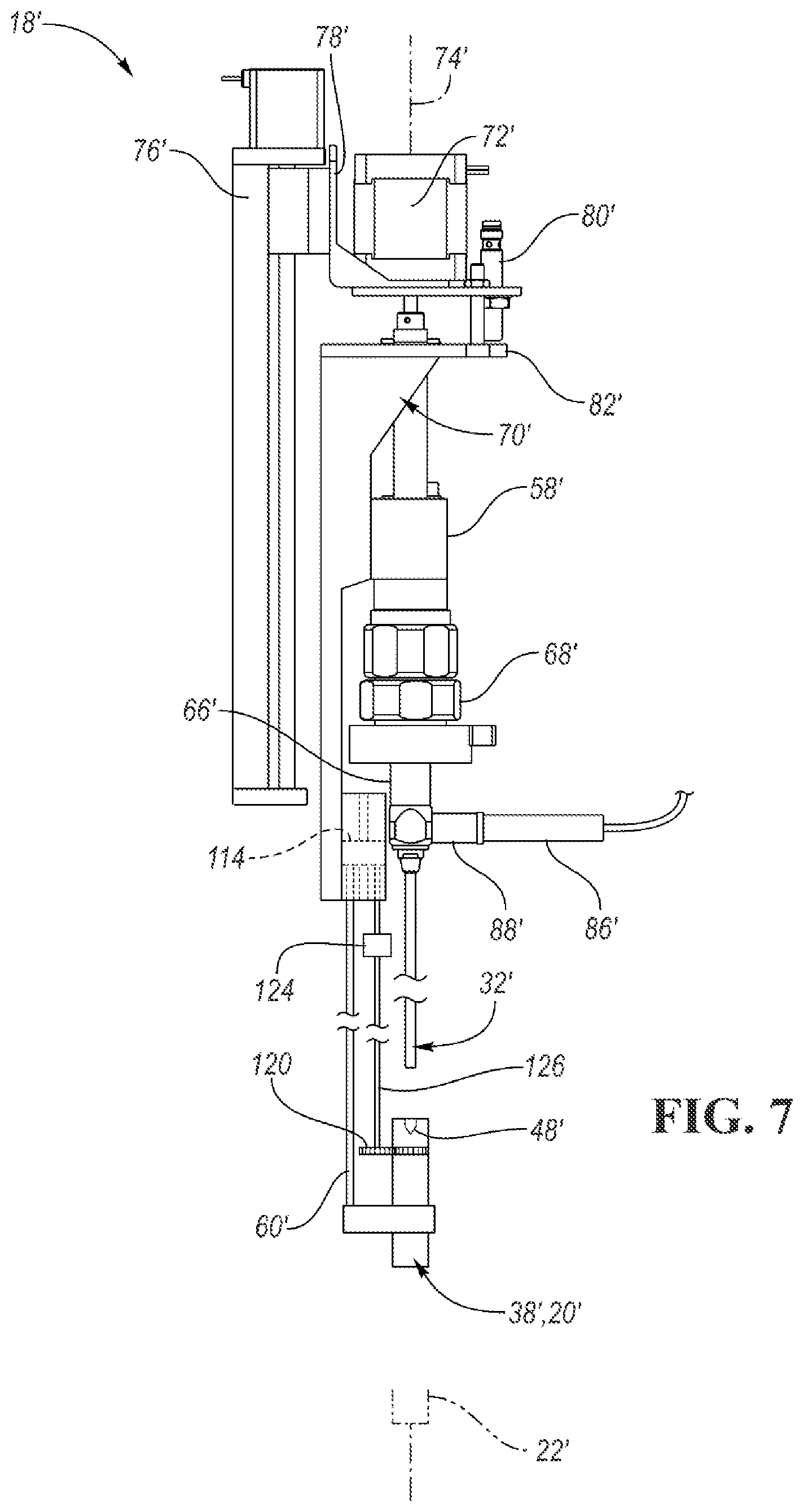Patent US12326406 Figure 5 – Inspection system for manufactured components