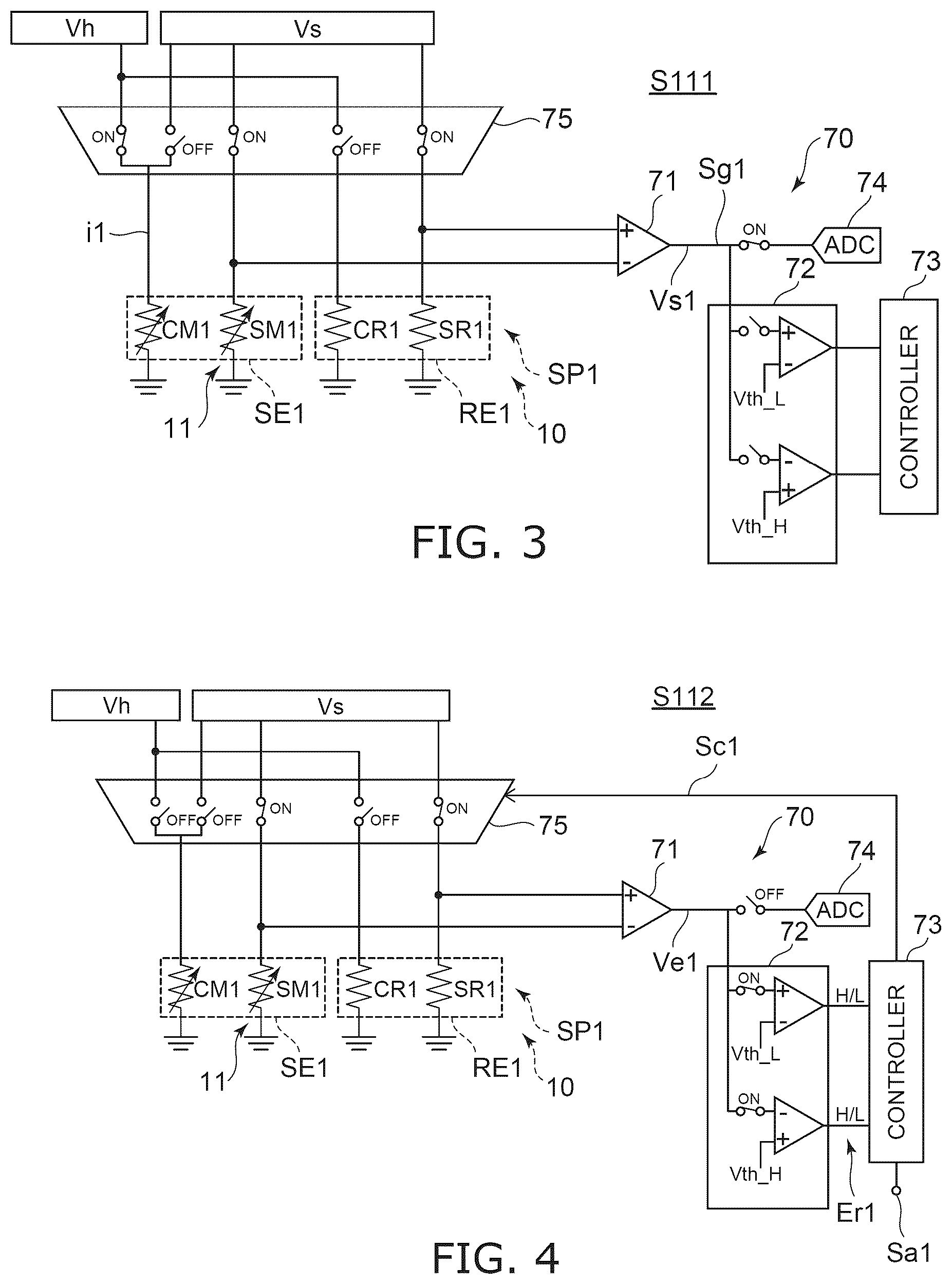 Patent US12326411 Figure 3 – Sensor and sensor system including multiple detection portions