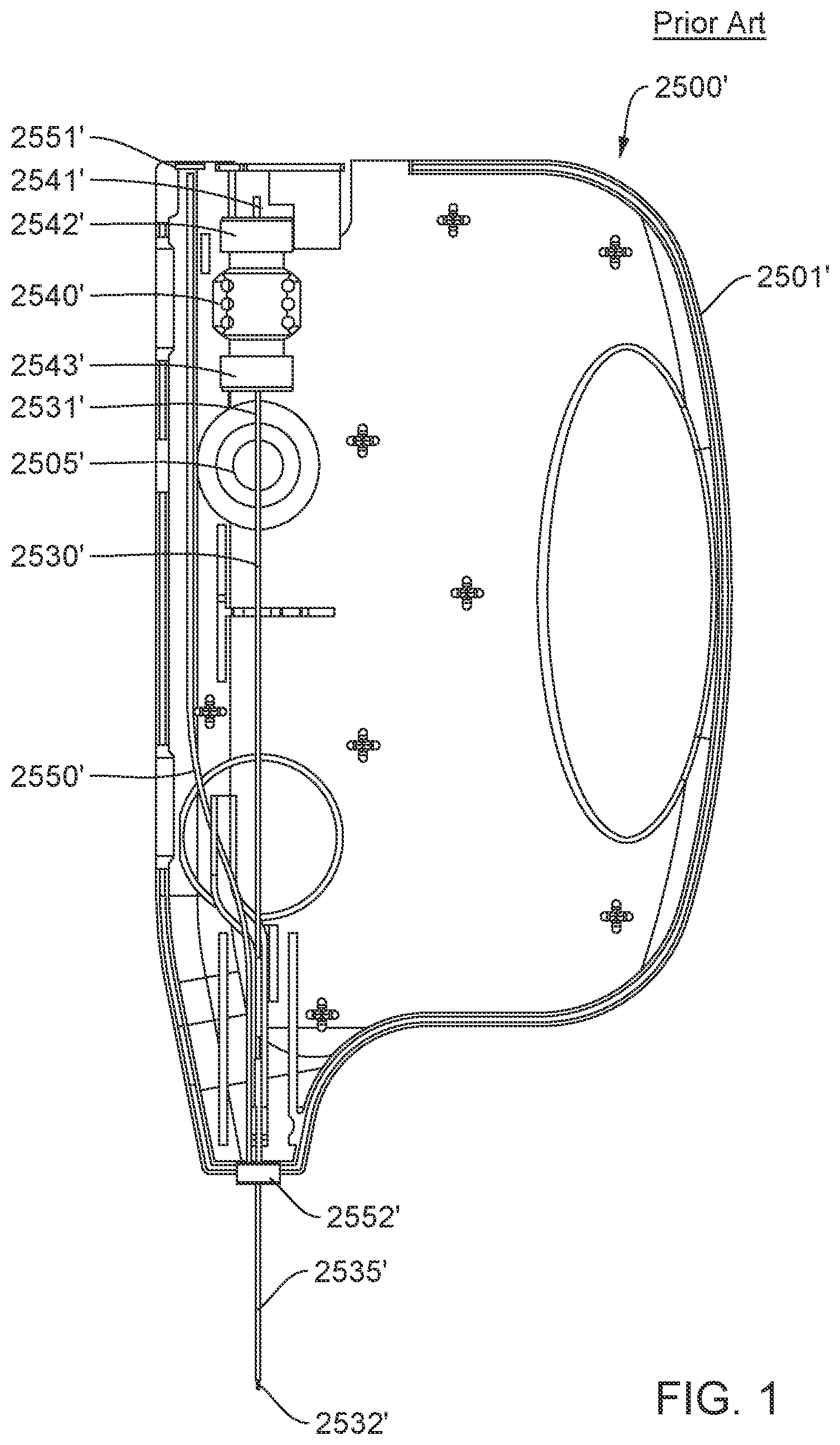 Patent US12326417 Figure 1 – Reusable cartridge for capillary electrophoresis
