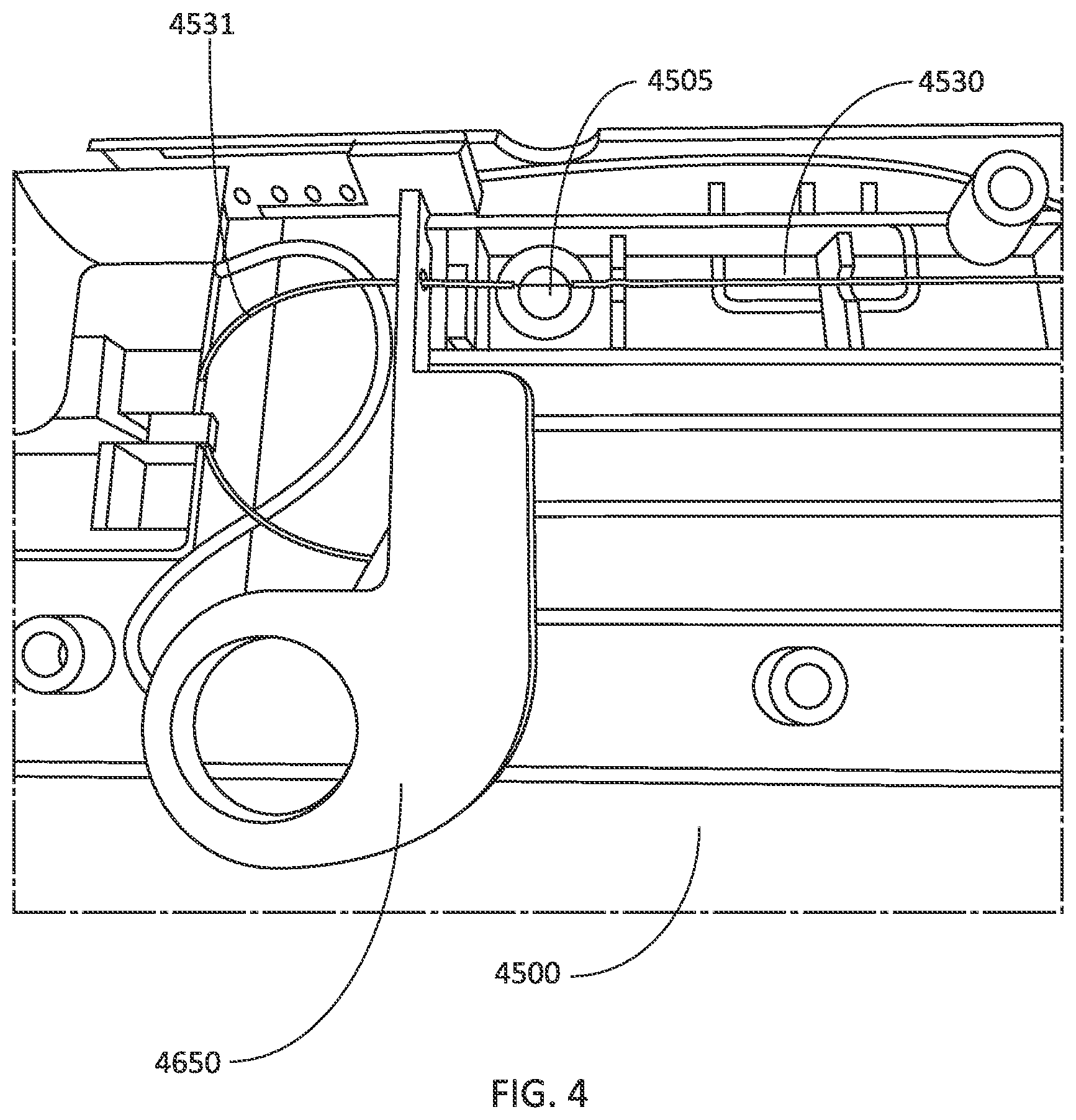 Patent US12326417 Figure 4 – Reusable cartridge for capillary electrophoresis