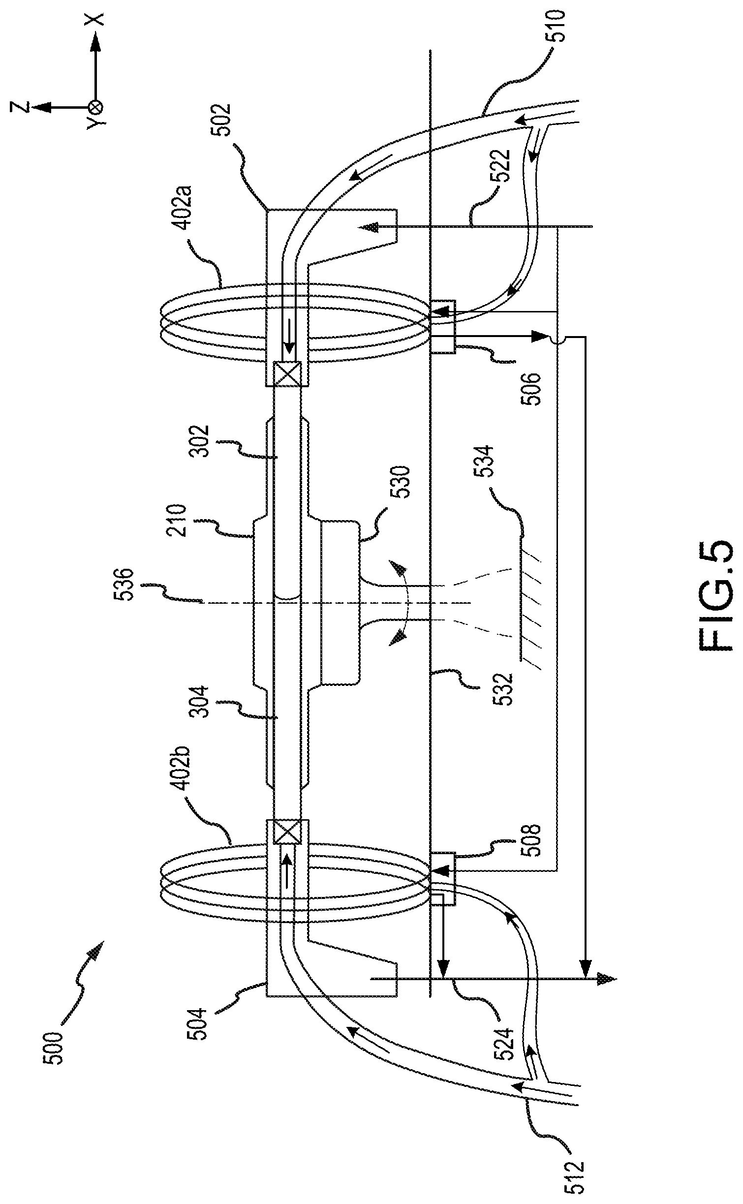 Patent US12326419 Figure 5 – Magnetic particle testing for an axle of an aircraft landing gear