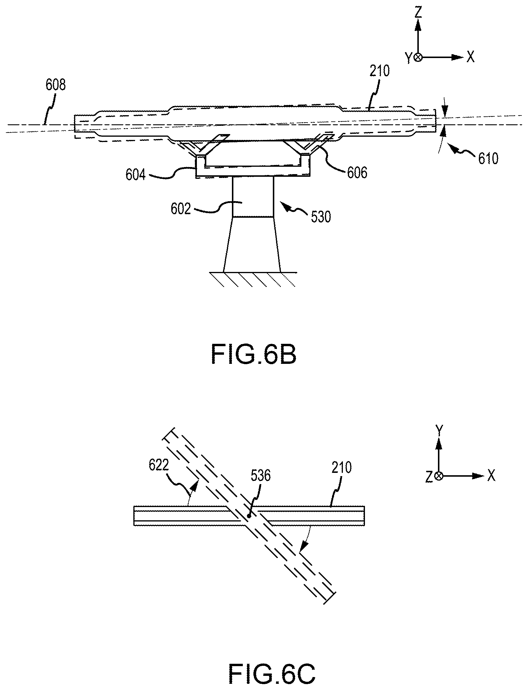 Patent US12326419 Figure 7 – Magnetic particle testing for an axle of an aircraft landing gear
