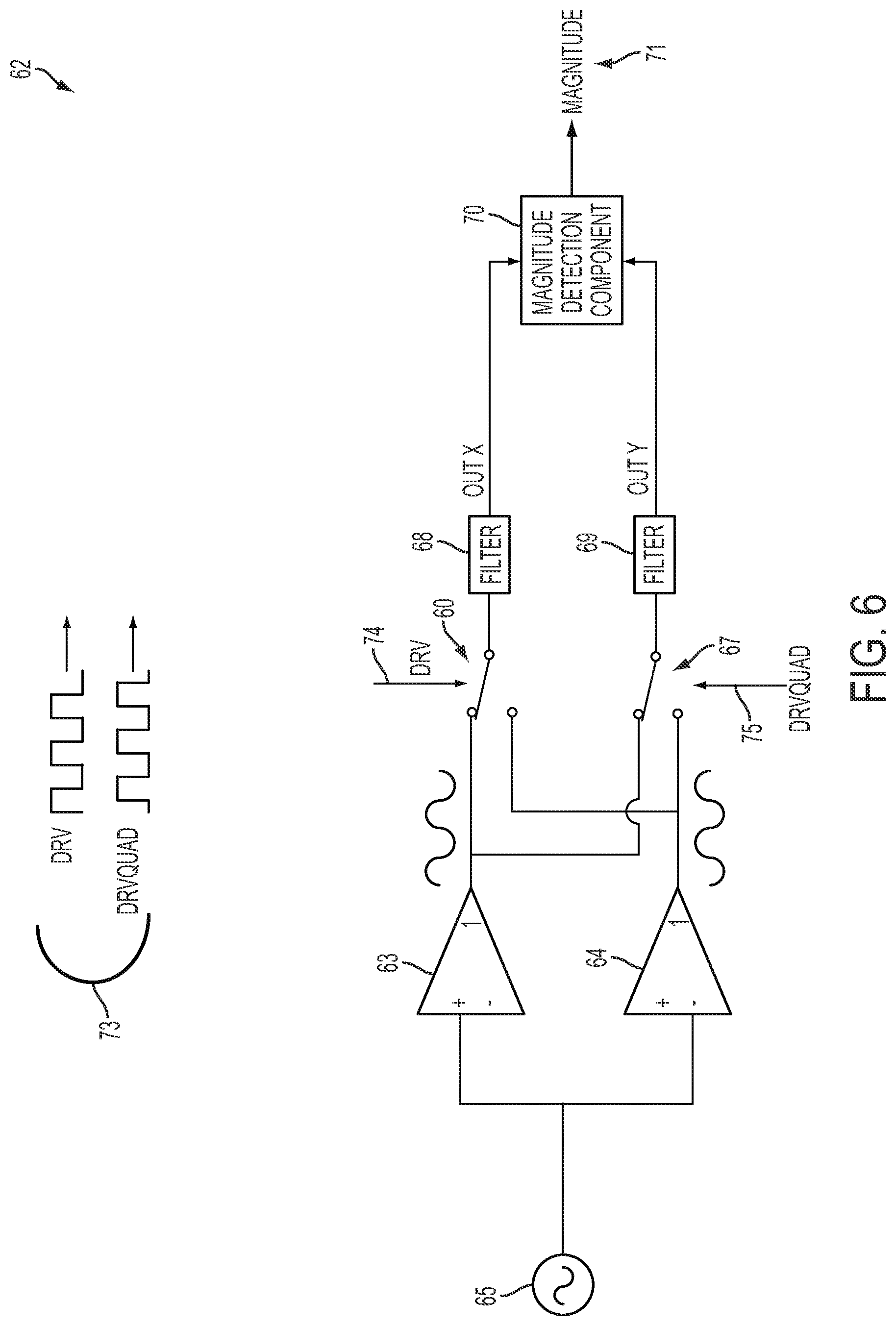 Patent US12326421 Figure 6 – System, method, and apparatus for detecting air in a fluid line using active rectification