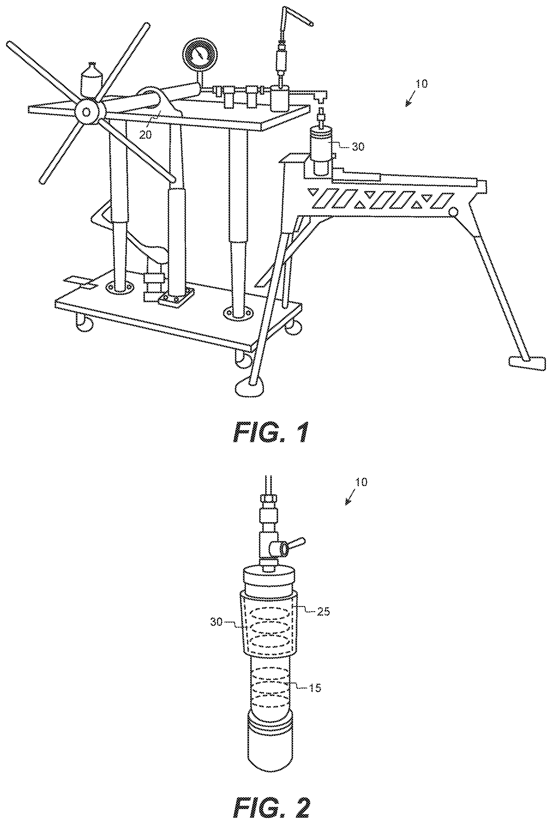Patent US12326435 Figure 1 – Evaluating spontaneous hydraulic fracturing fluid imbibition and oil displacement method and apparatus