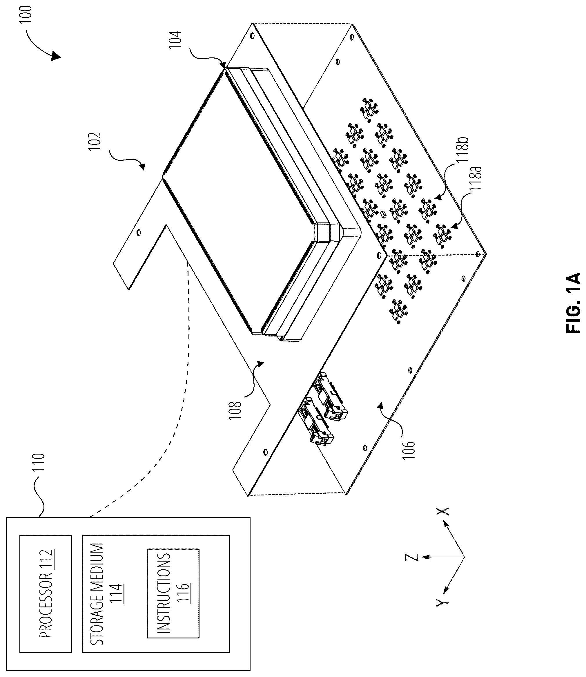 Patent US12326439 Figure 1 – Devices and methods for magnetic detection of tissue motion