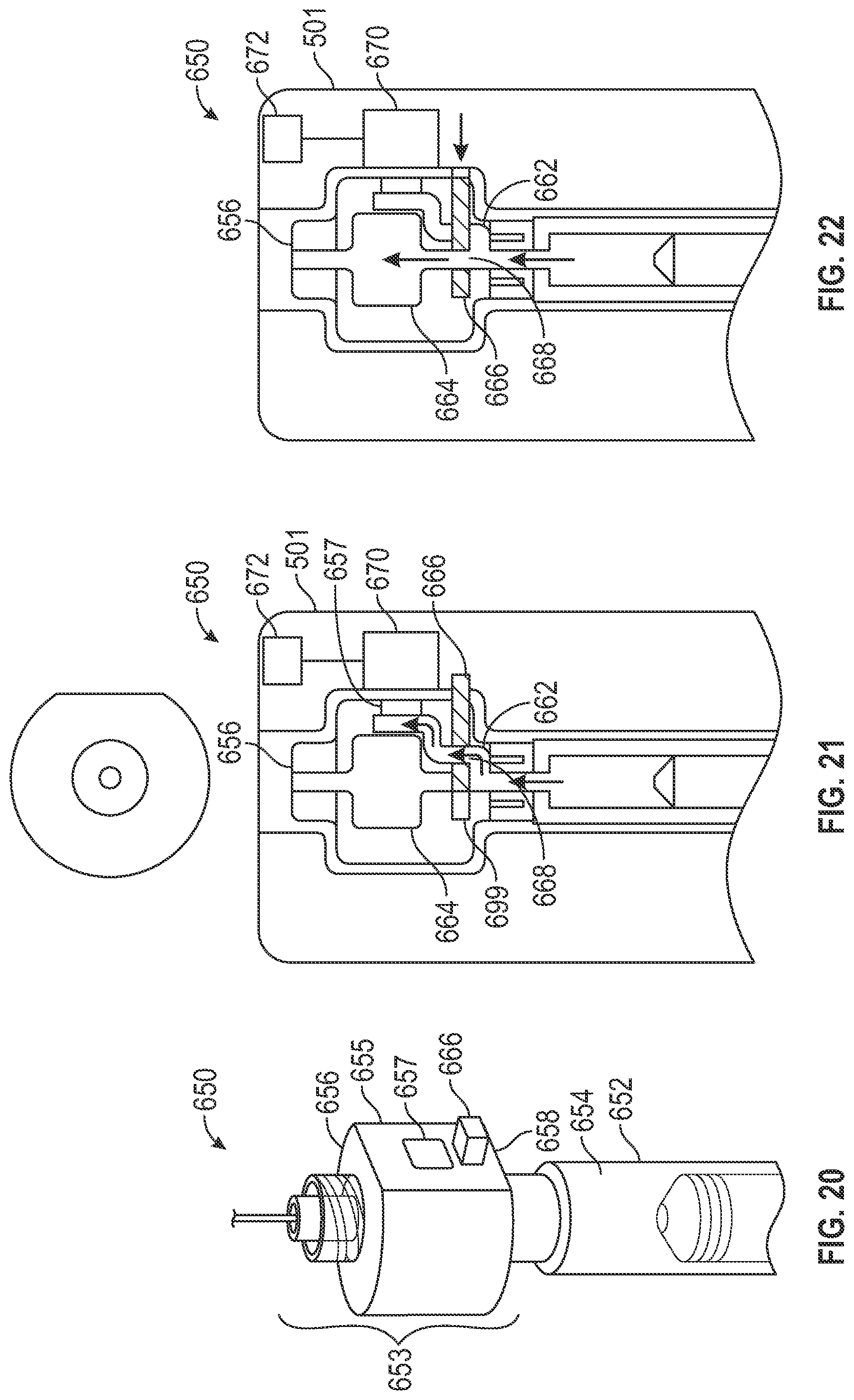 Patent US12326442 Figure 10 – Device with a fluid component assessment feature