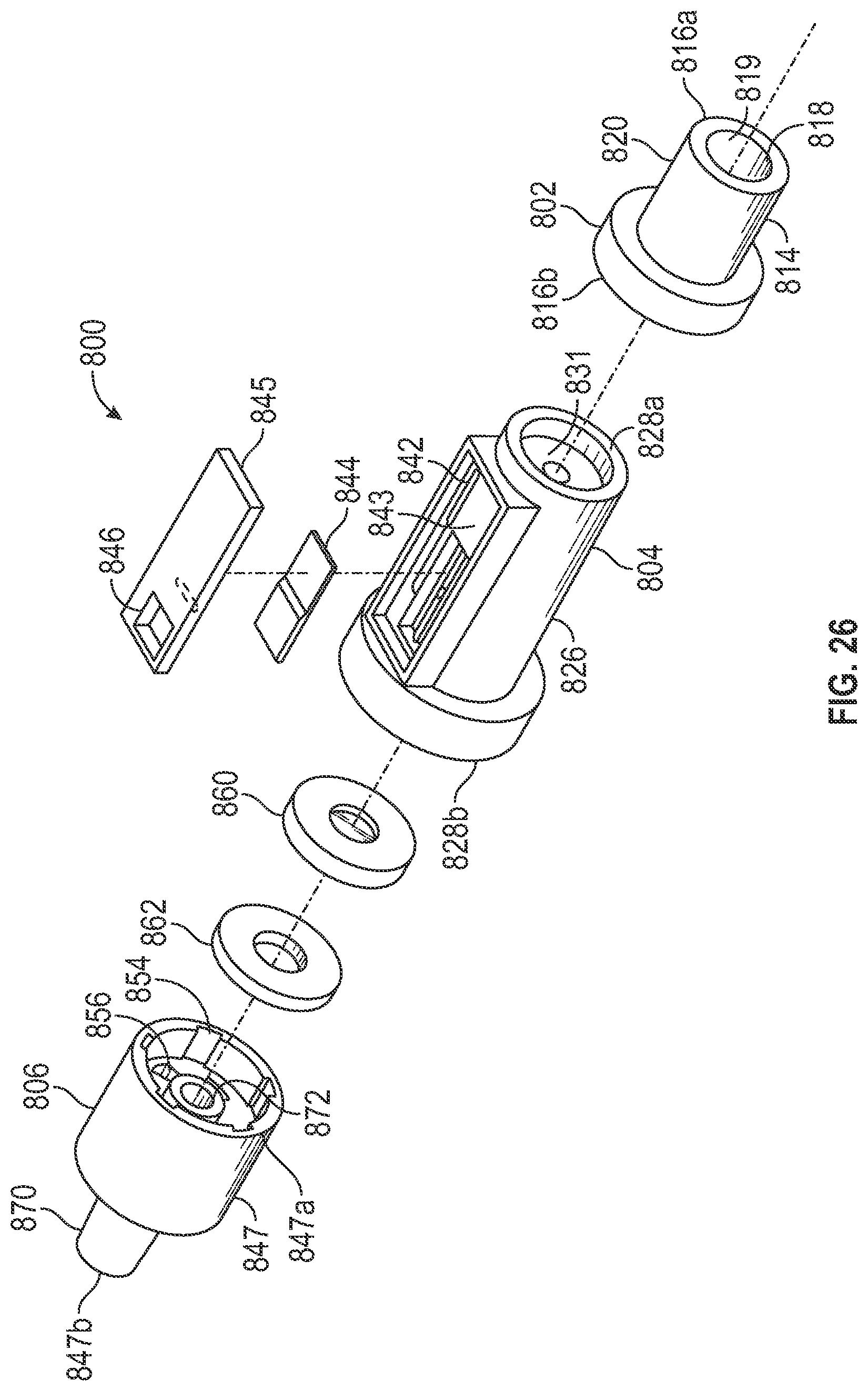 Patent US12326442 Figure 13 – Device with a fluid component assessment feature