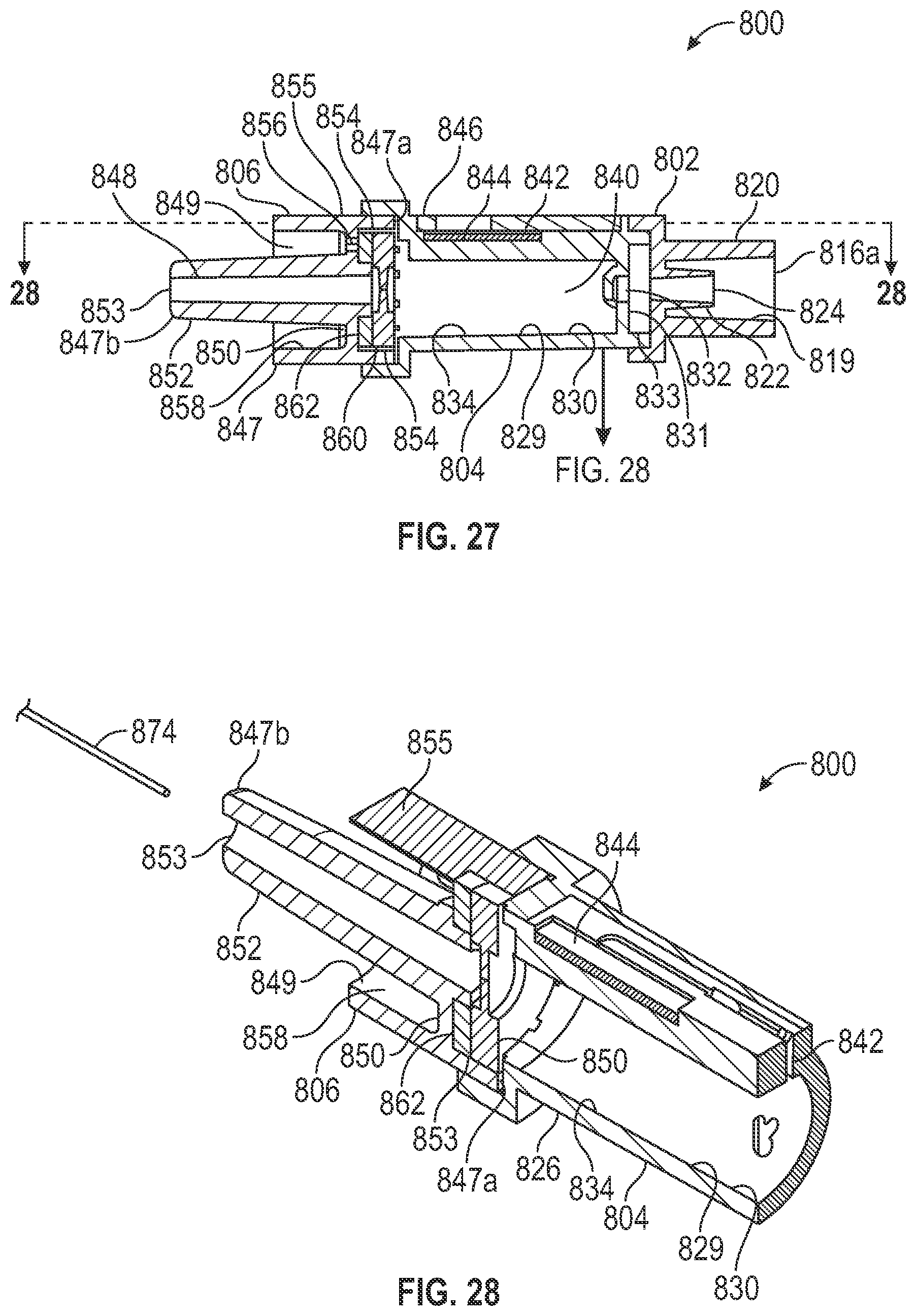 Patent US12326442 Figure 14 – Device with a fluid component assessment feature