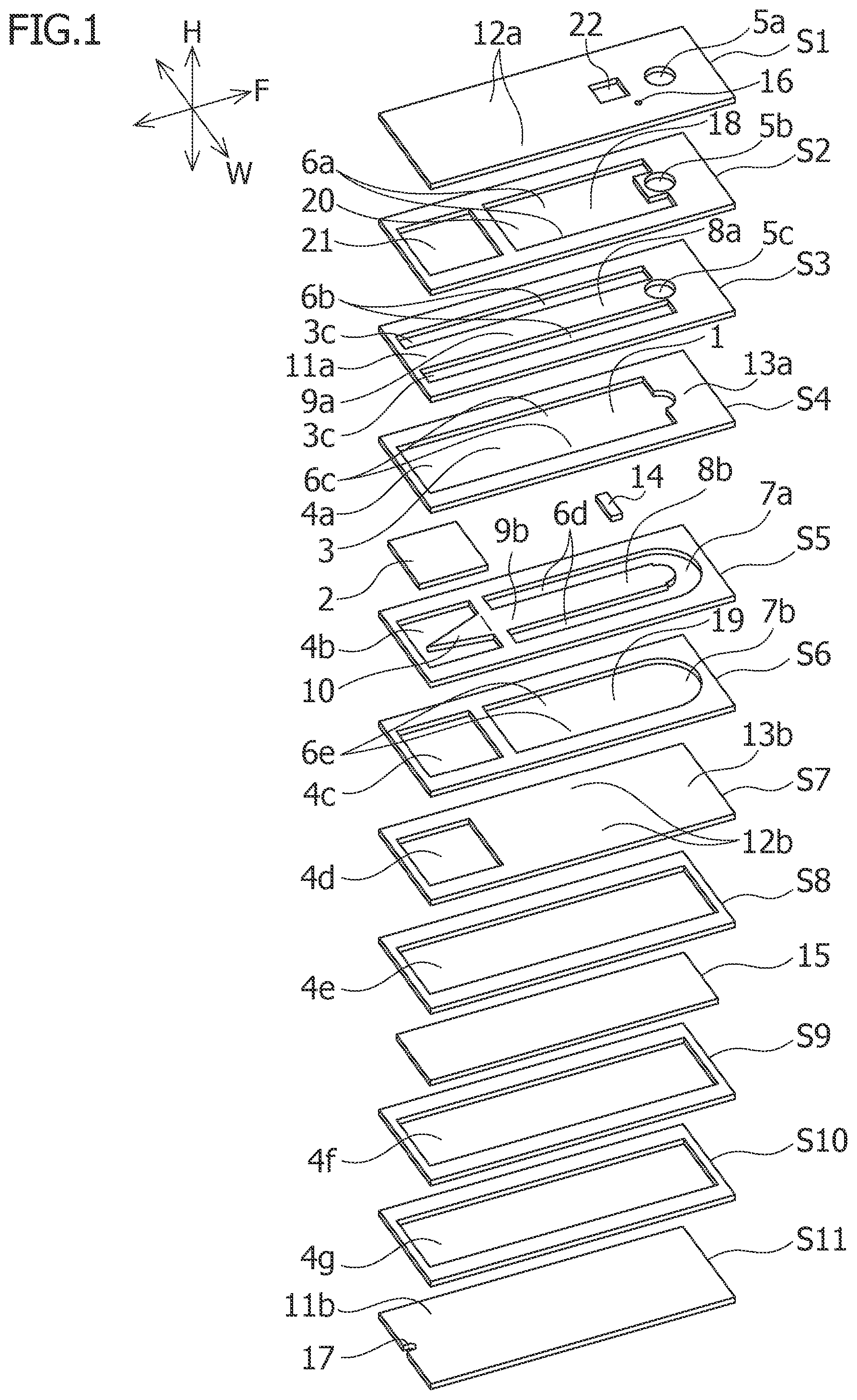 Patent US12326445 Figure 1 – Assay device
