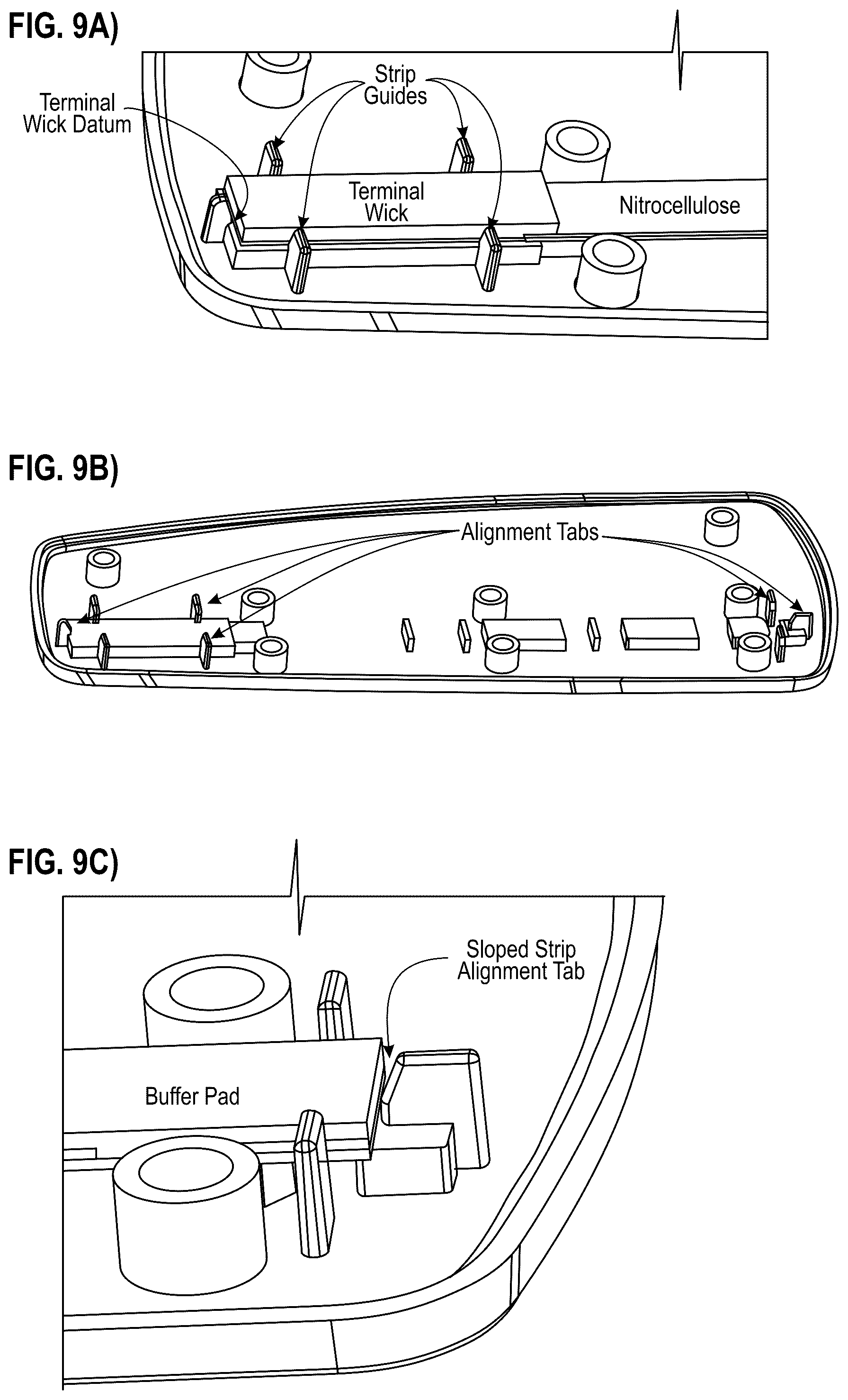 Patent US12326446 Figure 9 – Sequential lateral flow device