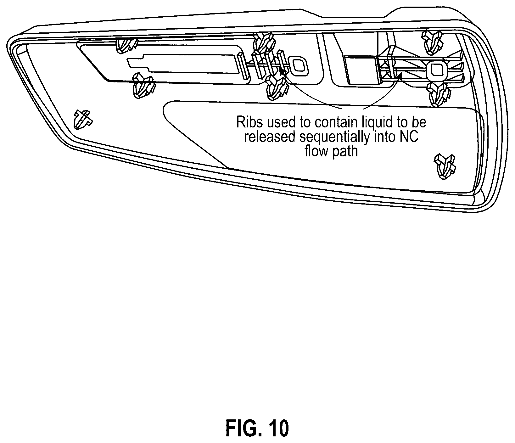 Patent US12326446 Figure 10 – Sequential lateral flow device