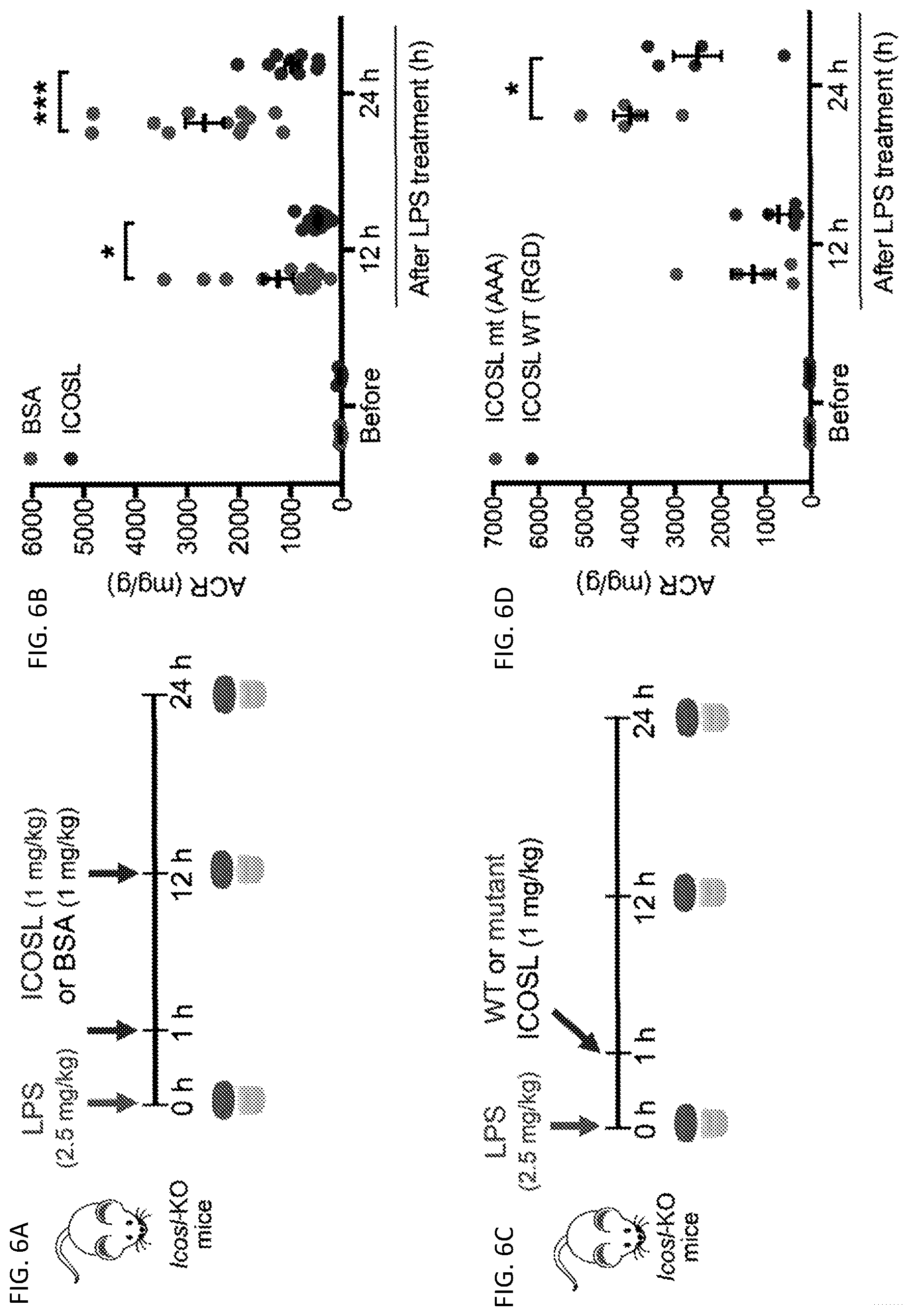 Patent US12326457 Figure 10 – ICOSL for use as a renal therapeutic