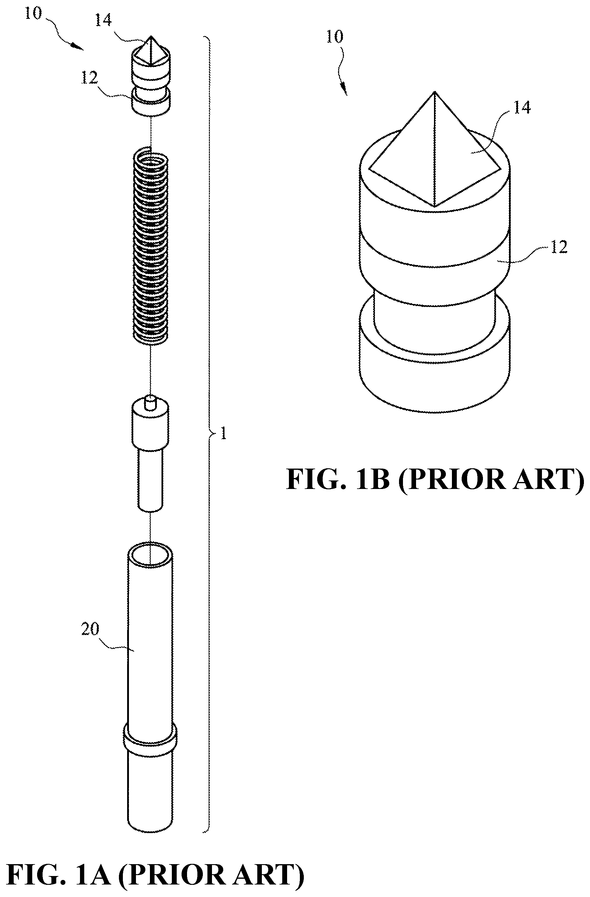 Patent US12326462 Figure 1 – Probe head and probe assembly