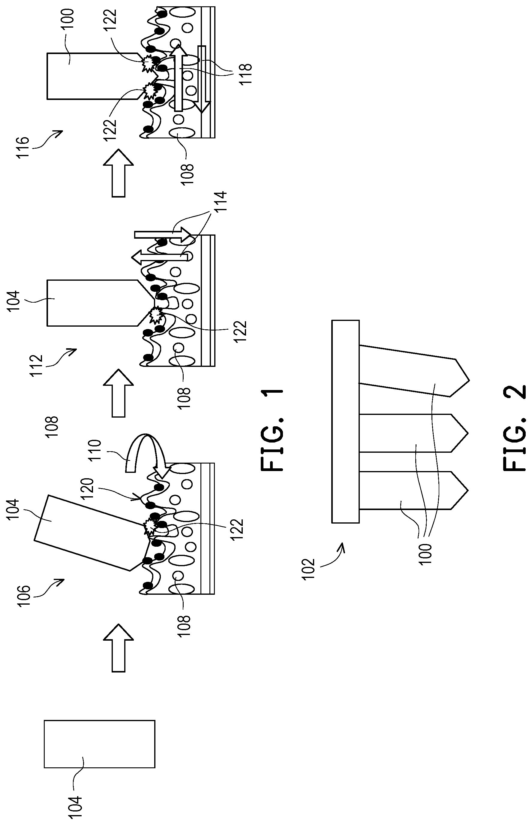 Patent US12326463 Figure 1 – Probe card needle shape and method of manufacturing