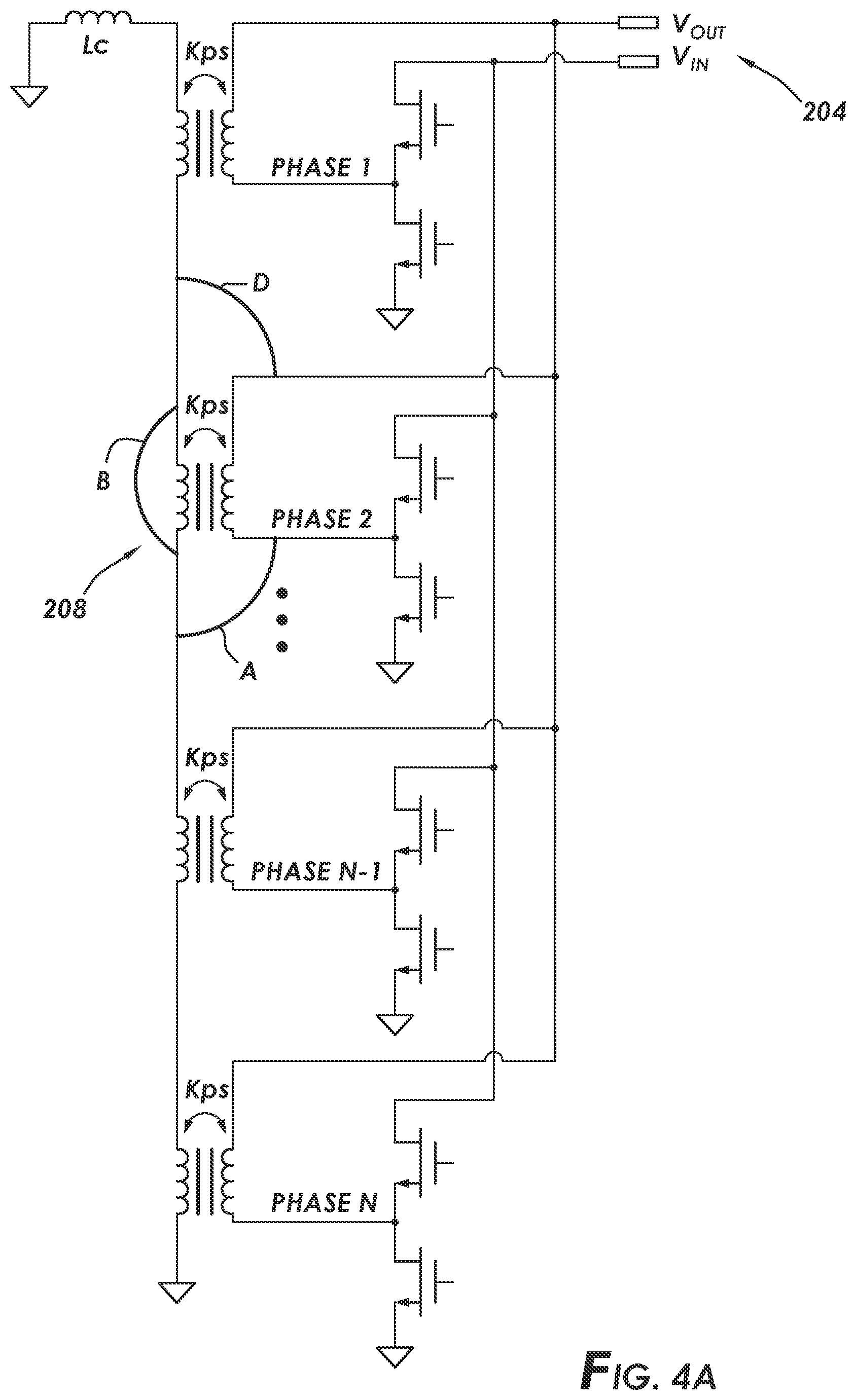 Patent US12326478 Figure 4 – Multiphase trans-inductor voltage regulator fault diagnostic