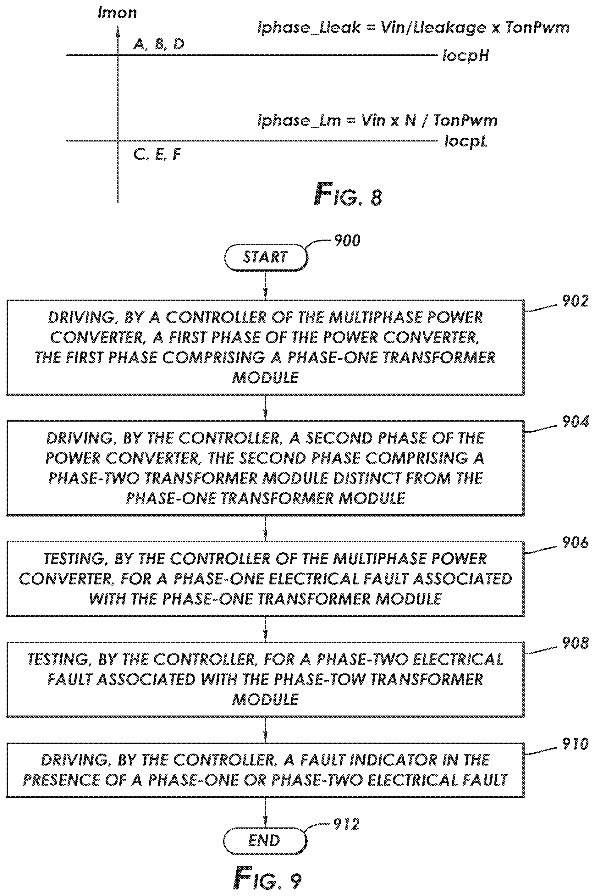 Patent US12326478 Figure 8 – Multiphase trans-inductor voltage regulator fault diagnostic
