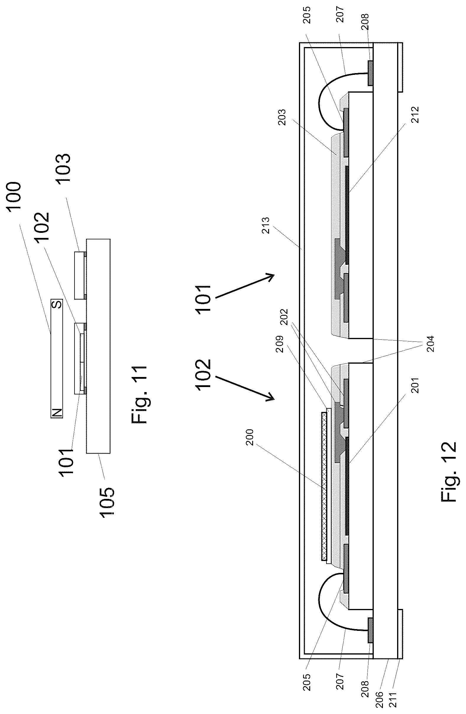 Patent US12326482 Figure 5 – Magnetic system for counting rotations having increased stability against magnetic interference fields