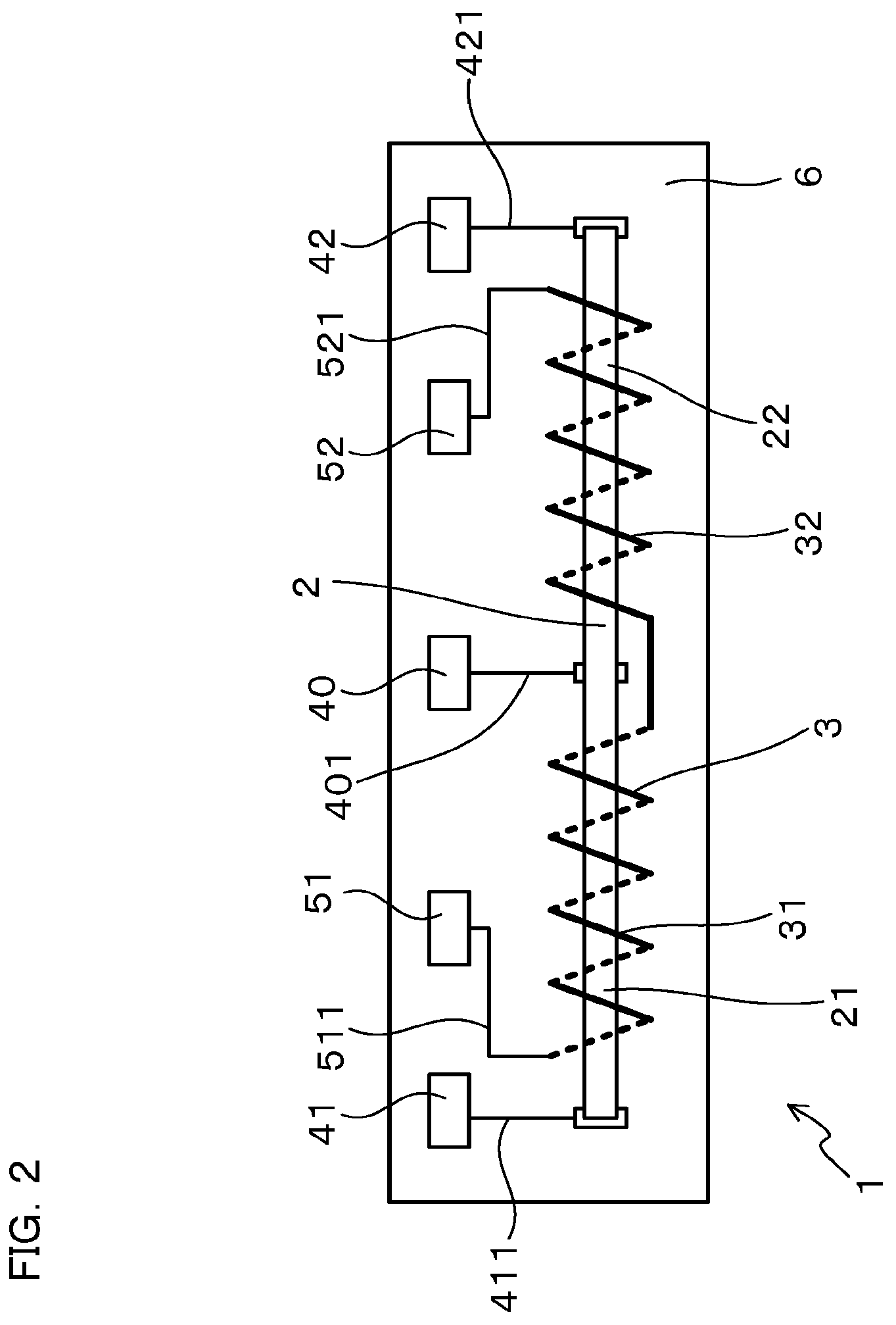 Patent US12326487 Figure 2 – Magneto-impedance sensor element
