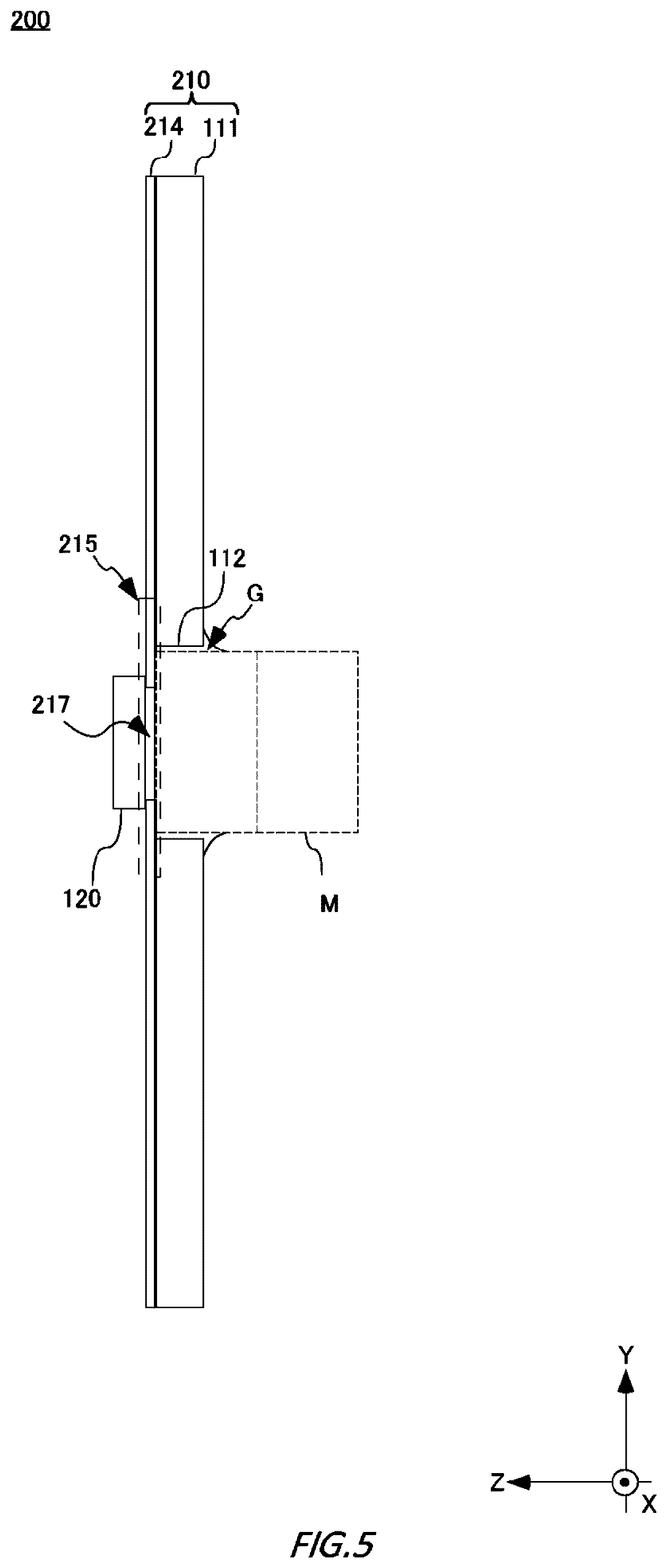 Patent US12326488 Figure 5 – Magnetic detection device, magnetic detection unit, magnetic detection system, and method for manufacturing magnetic detection unit