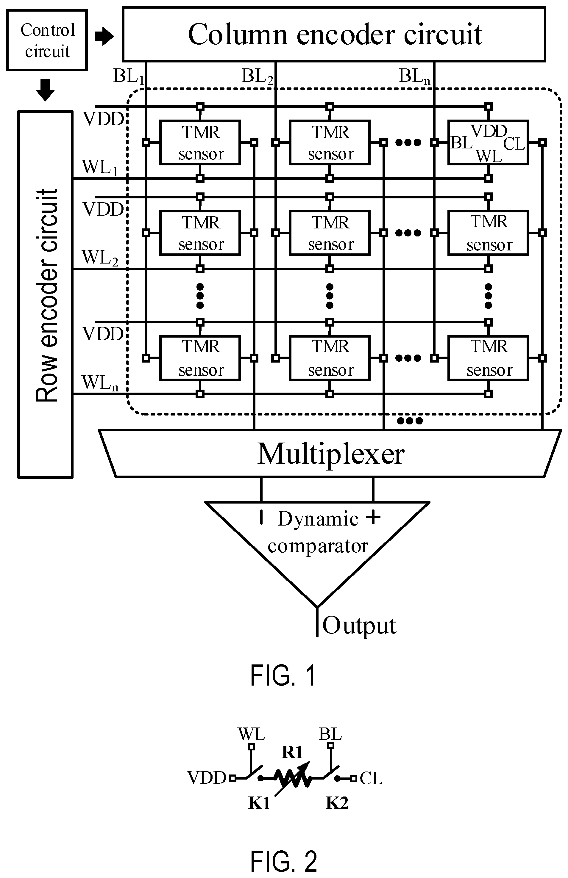 Patent US12326489 Figure 1 – PUF-based magnetometer with safety protection circuit