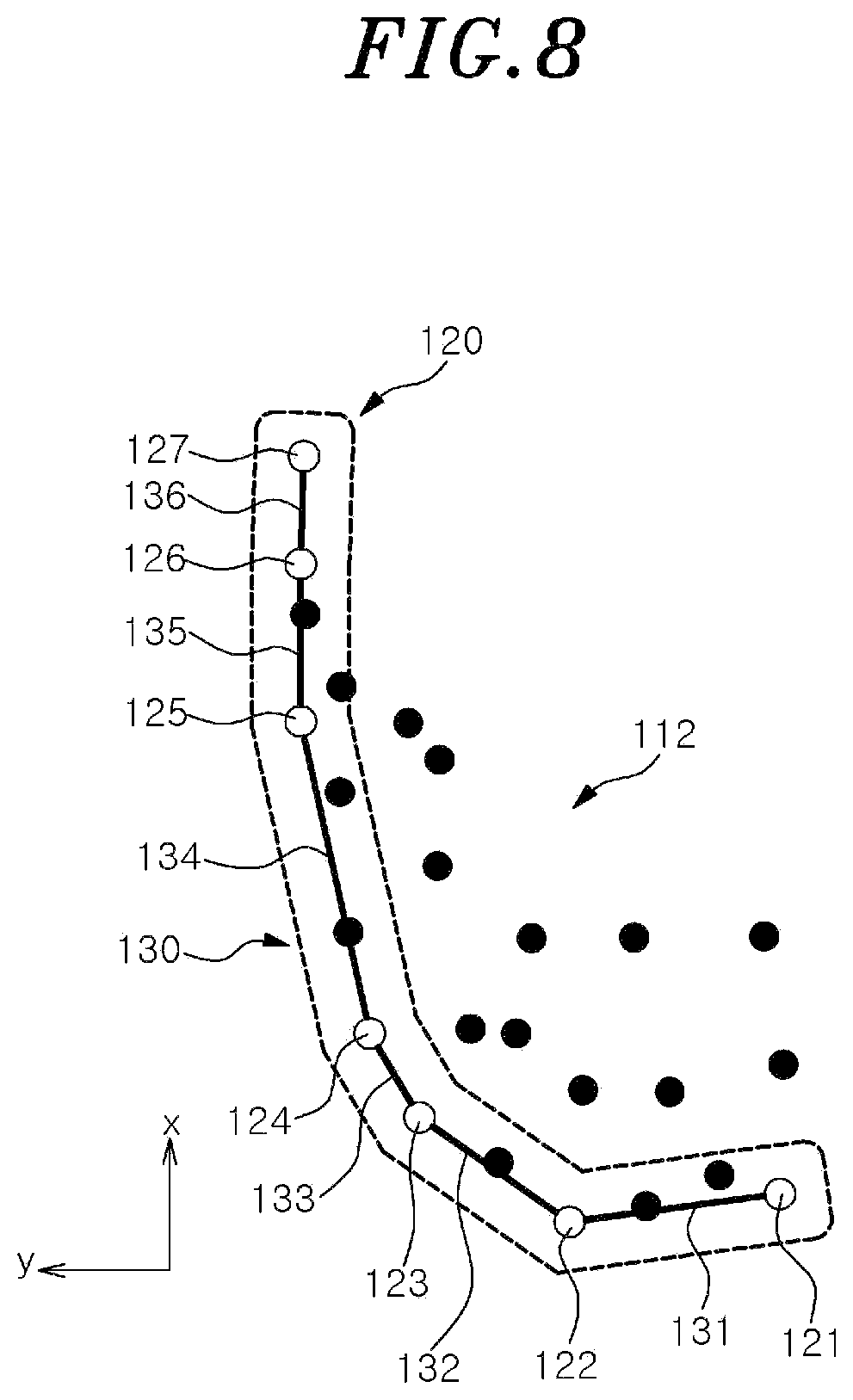 Patent US12326505 Figure 8 – Object shape detection apparatus and method