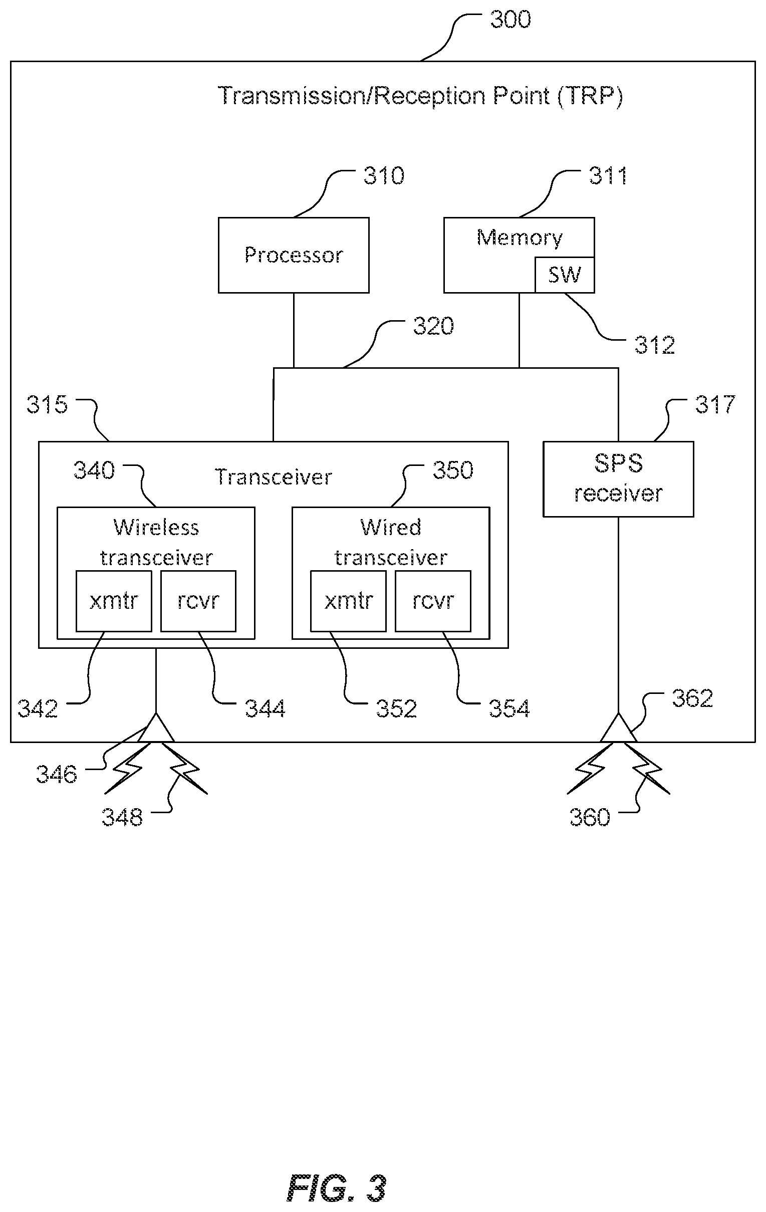 Patent US12326507 Figure 3 – Systems and methods for support of on-demand positioning reference signals in a wireless network