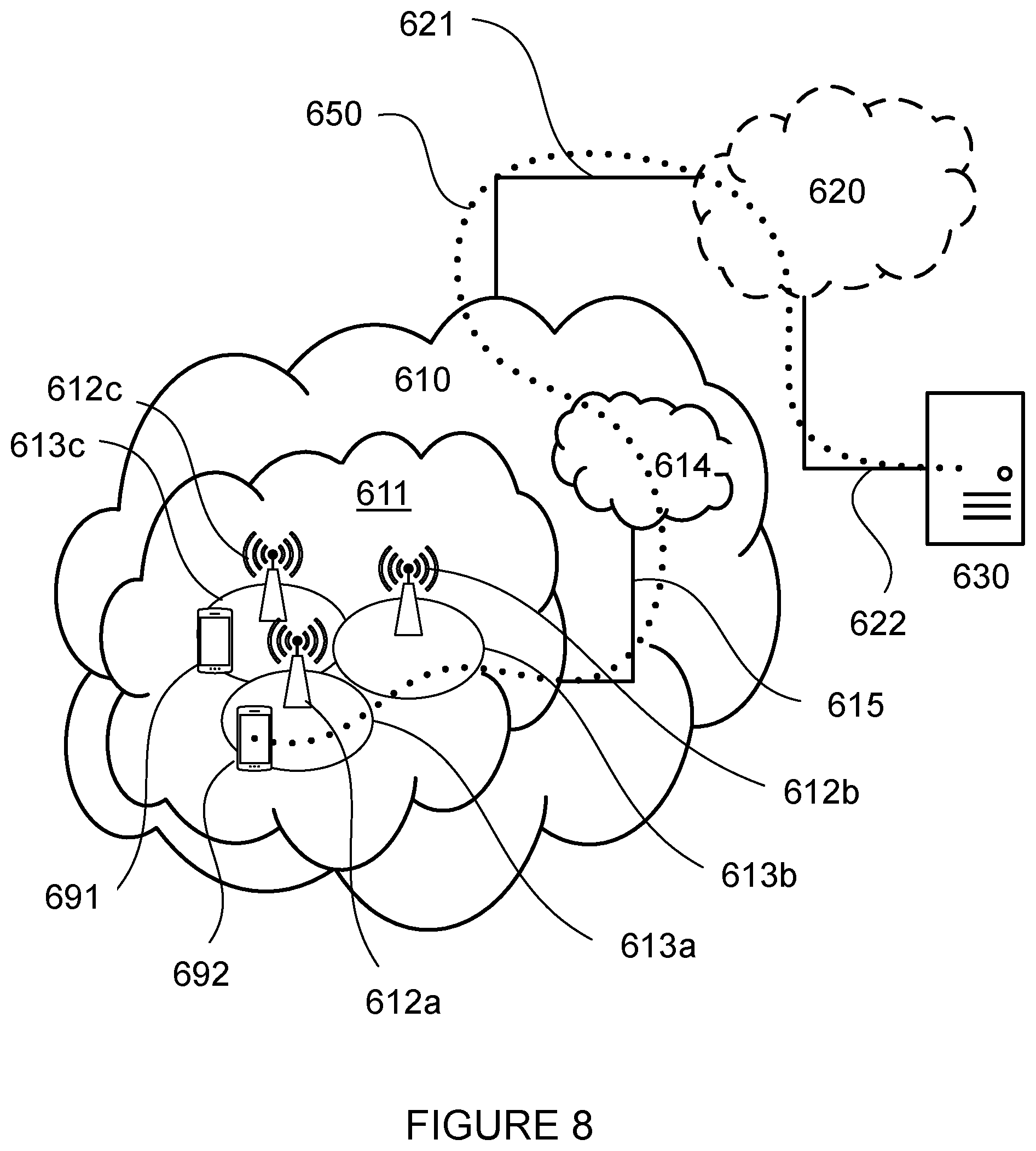 Patent US12326510 Figure 8 – Methods and procedures for enhanced on-demand delivery of positioning assistance data