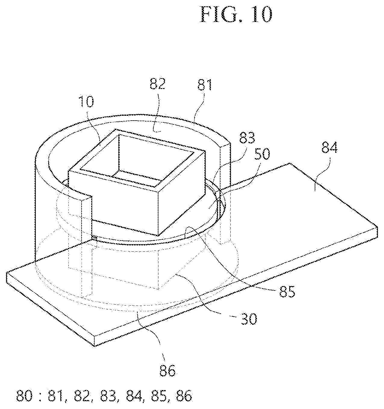 Patent US12326517 Figure 10 – Light reflection device and LiDAR scanning system having the same