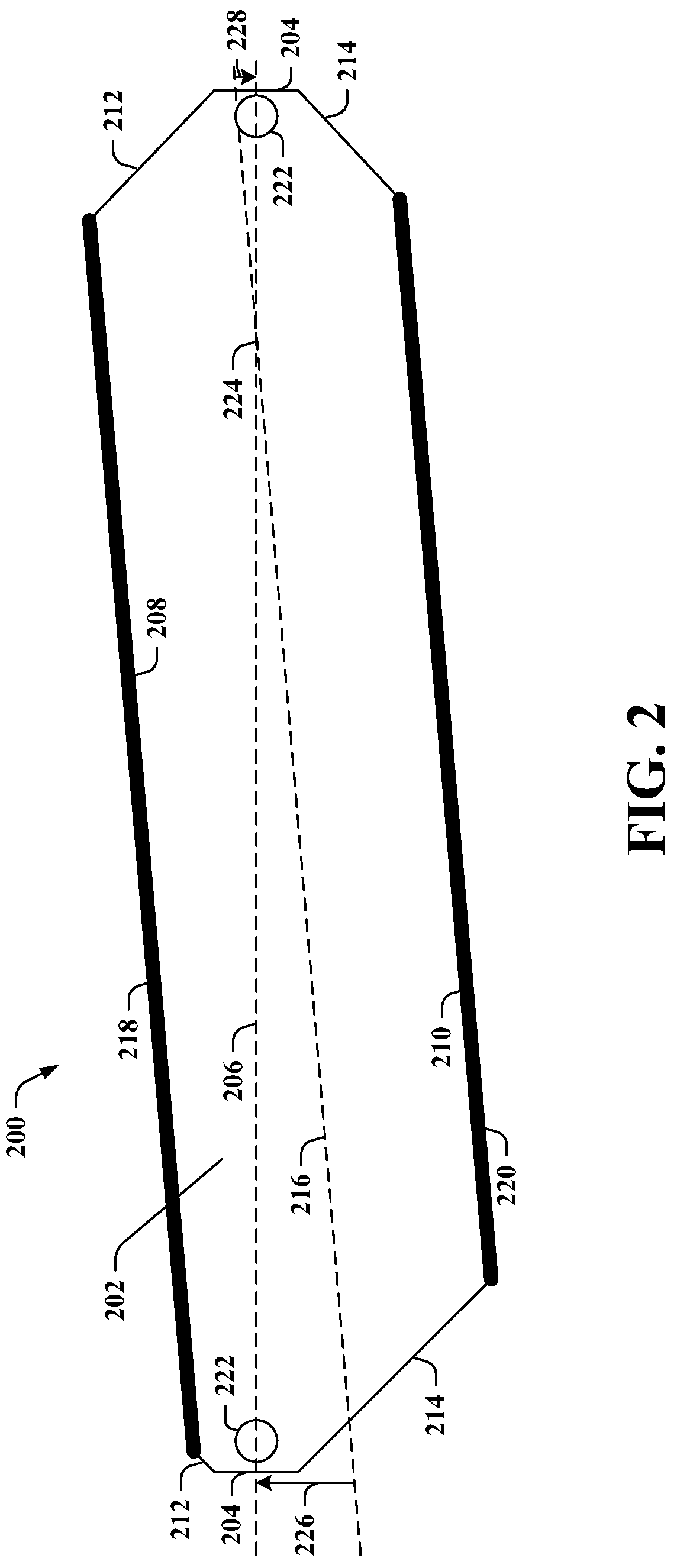 Patent US12326518 Figure 2 – Asymmetric whispering gallery mode resonator