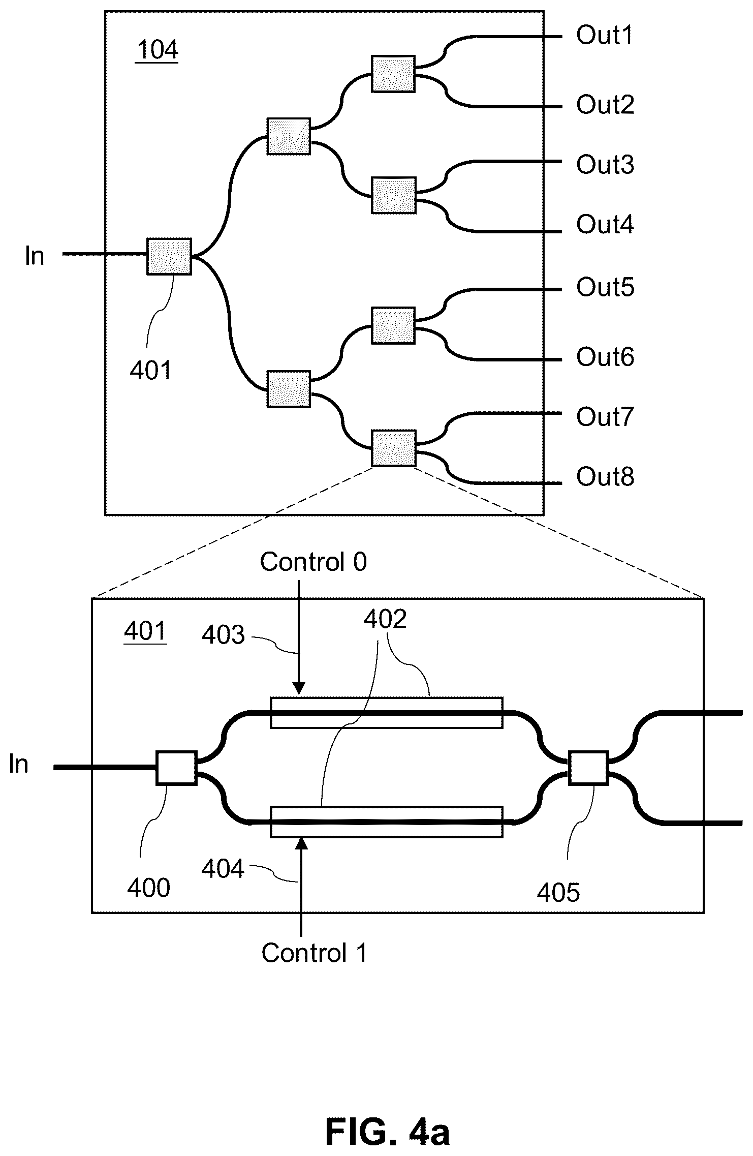 Patent US12326522 Figure 6 – Switchable coherent pixel array for frequency modulated continuous wave light detection and ranging