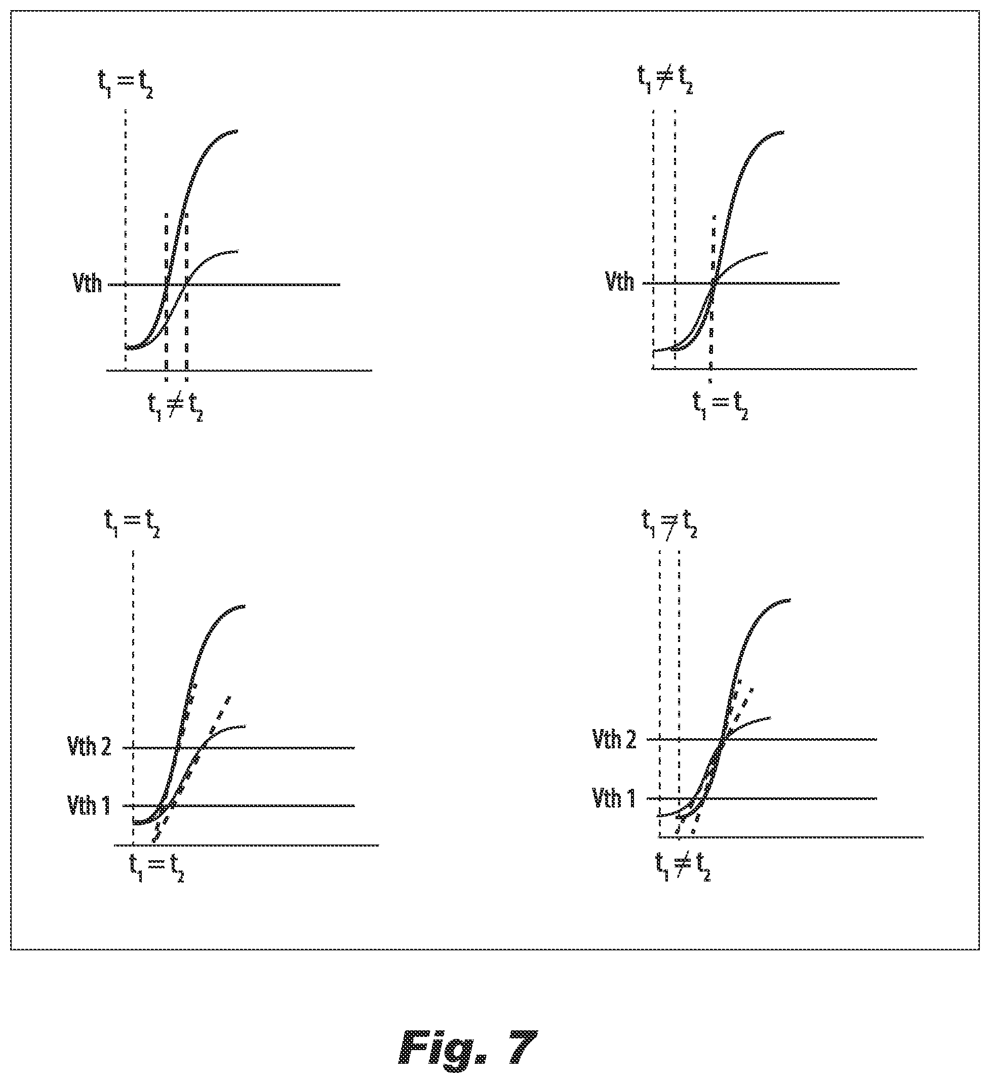 Patent US12326525 Figure 7 – Detection pixels and pixel systems