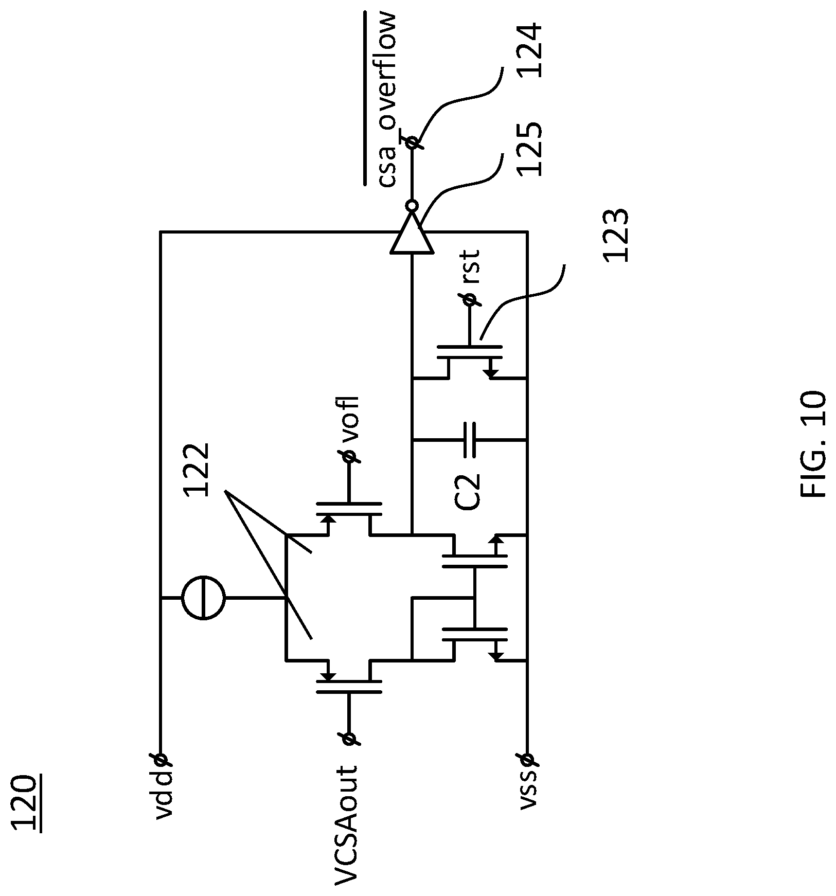 Patent US12326529 Figure 10 – Energy-resolving photon counting detector pixel